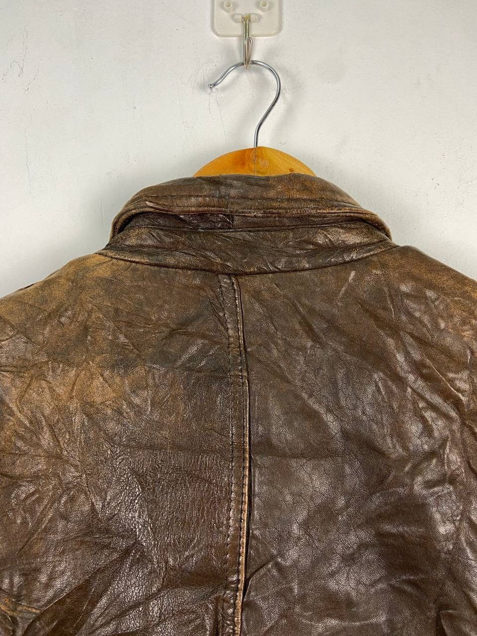 Japanese Brand 🇯🇵 Japanese Brand Vintage Leather Sheepskin Jacket Size US M / EU 48-50 / 2 - 7 Thumbnail