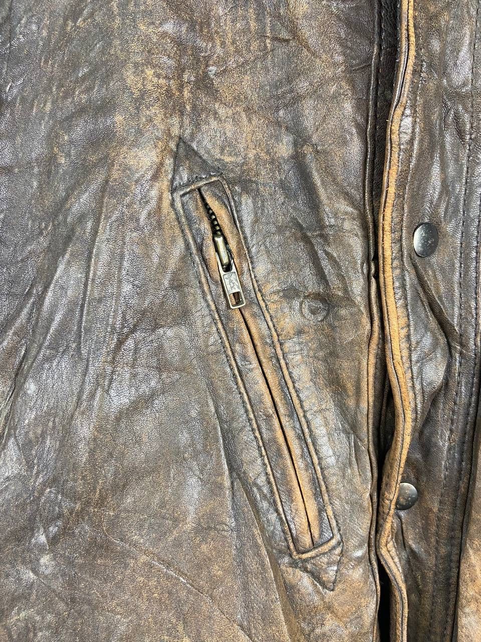 Japanese Brand 🇯🇵 Japanese Brand Vintage Leather Sheepskin Jacket Size US M / EU 48-50 / 2 - 8 Thumbnail
