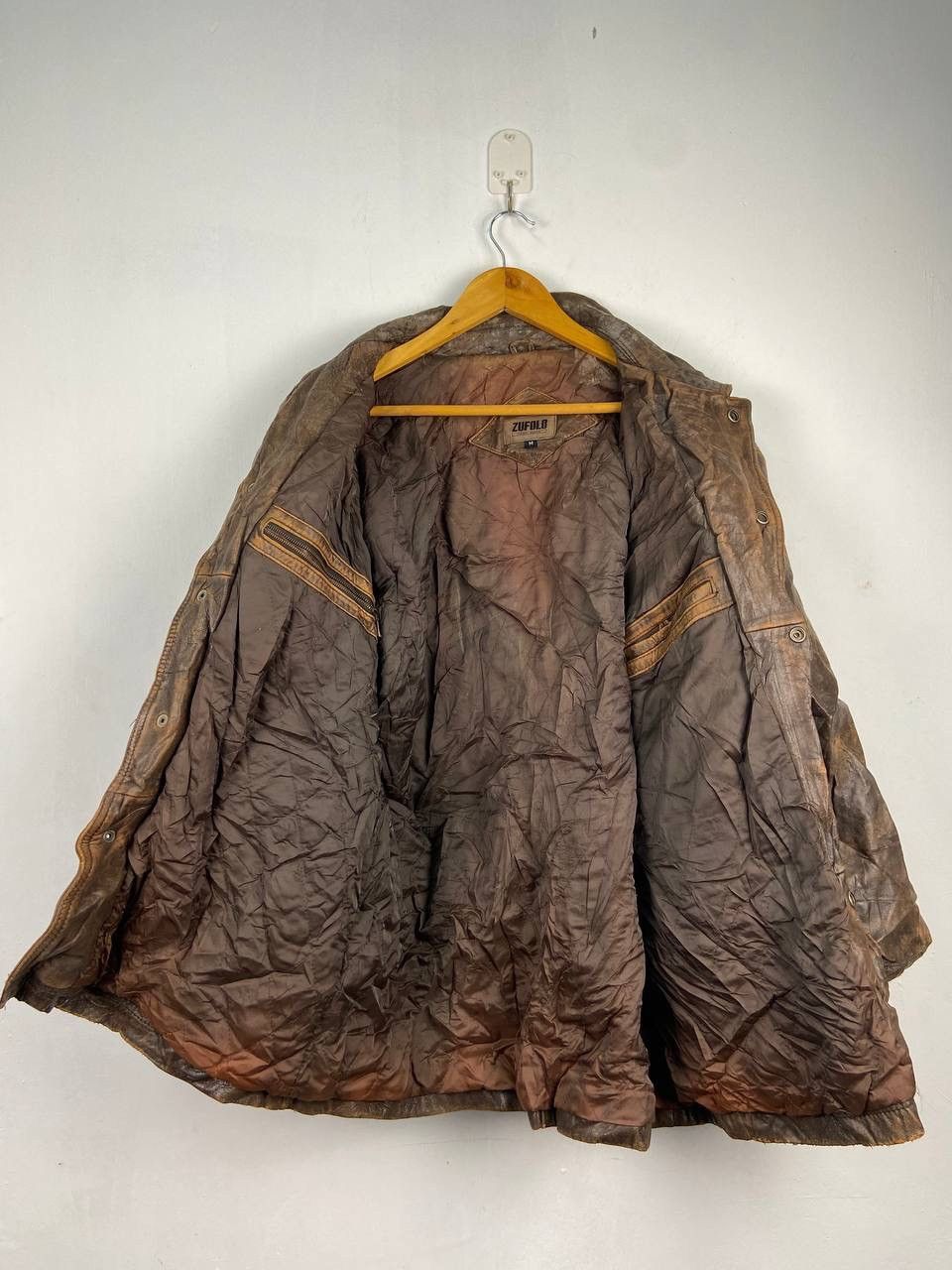Japanese Brand 🇯🇵 Japanese Brand Vintage Leather Sheepskin Jacket Size US M / EU 48-50 / 2 - 5 Thumbnail