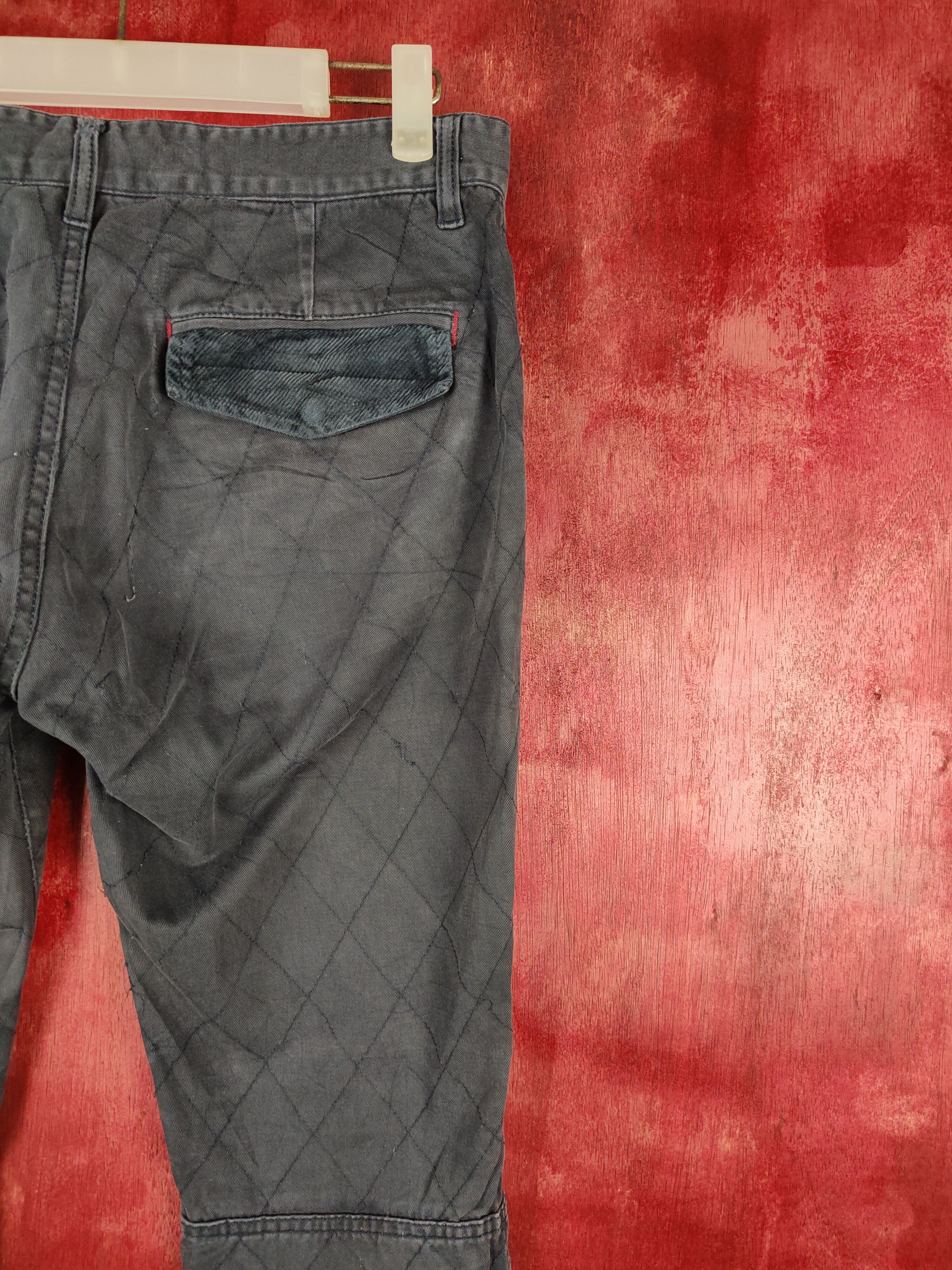 Faded Glory × Japanese Brand Jpegg Dark Blue Faded Multi Pocket Tactical Pants #S614 Size US 30 / EU 46 - 11 Thumbnail