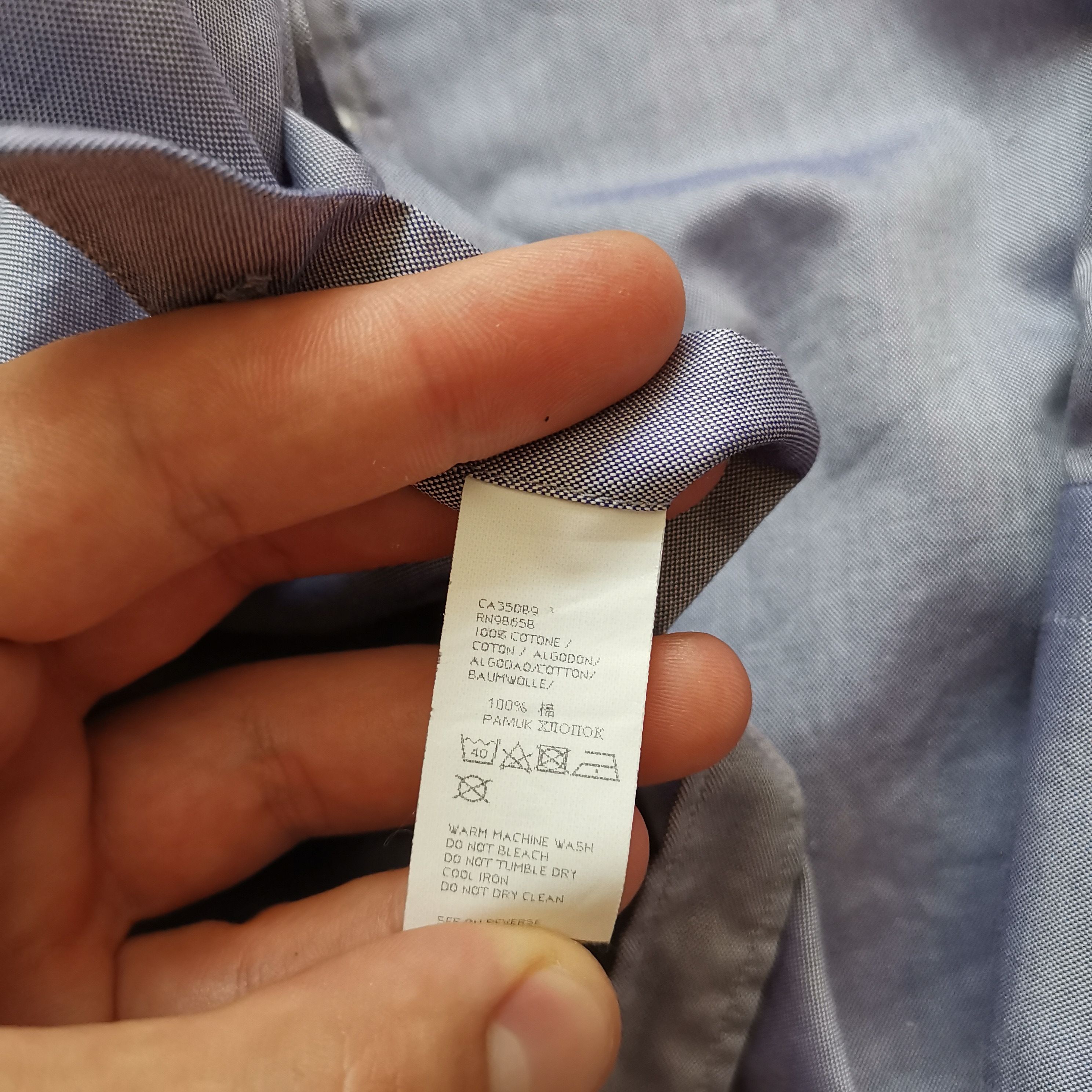 Paul & Shark Paul shark Size 44 shimmer shirt gray fitted Size US XL / EU 56 / 4 - 6 Thumbnail