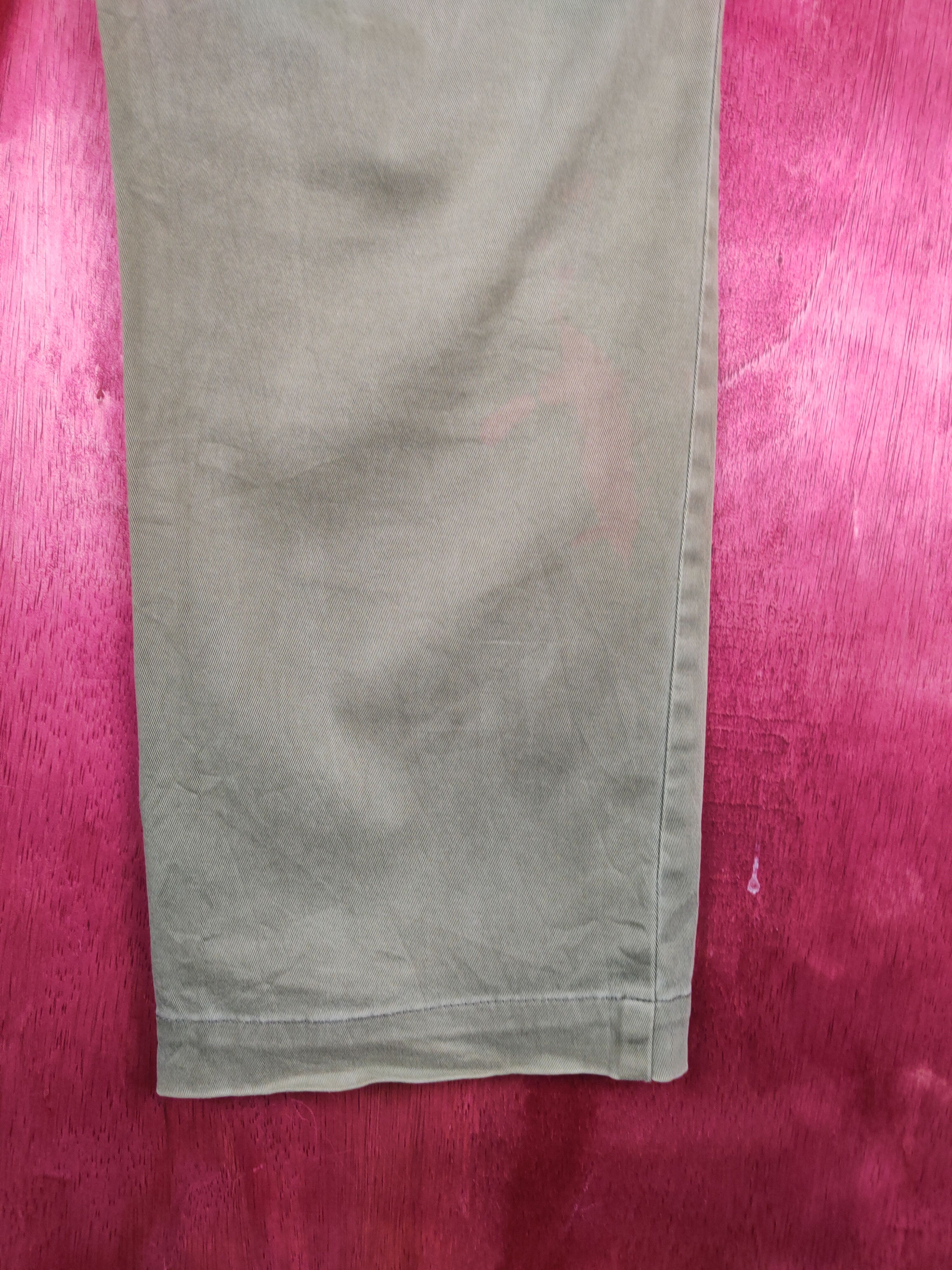 Japanese Brand Uniqlo Green Faded Multi Pocket Tactical Cargo Pants #S613 Size US 34 / EU 50 - 11 Thumbnail