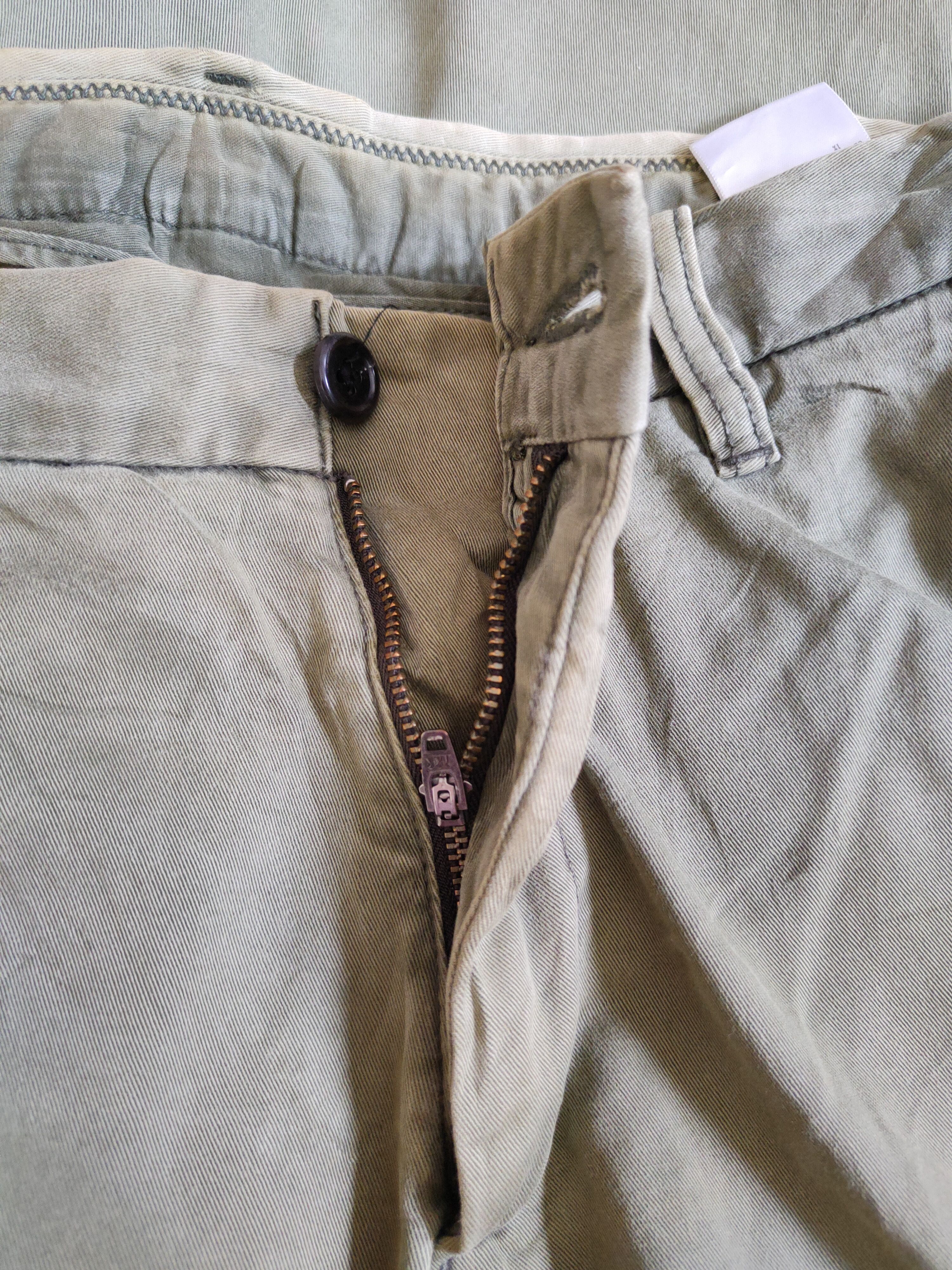 Japanese Brand Uniqlo Green Faded Multi Pocket Tactical Cargo Pants #S613 Size US 34 / EU 50 - 12 Thumbnail