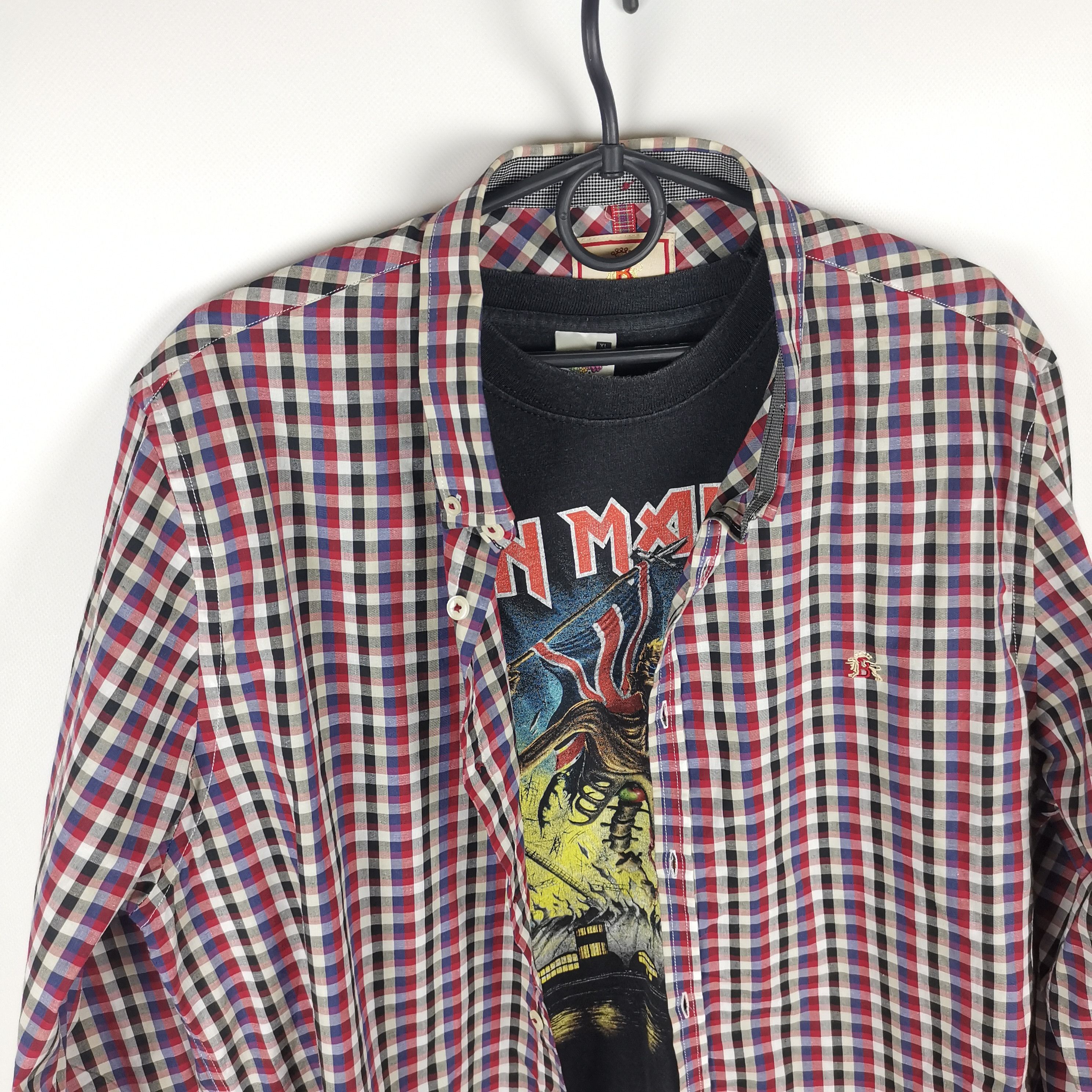Baracuta Baracuta classic plaid check button up shirt Size US XL / EU 56 / 4 - 2 Thumbnail