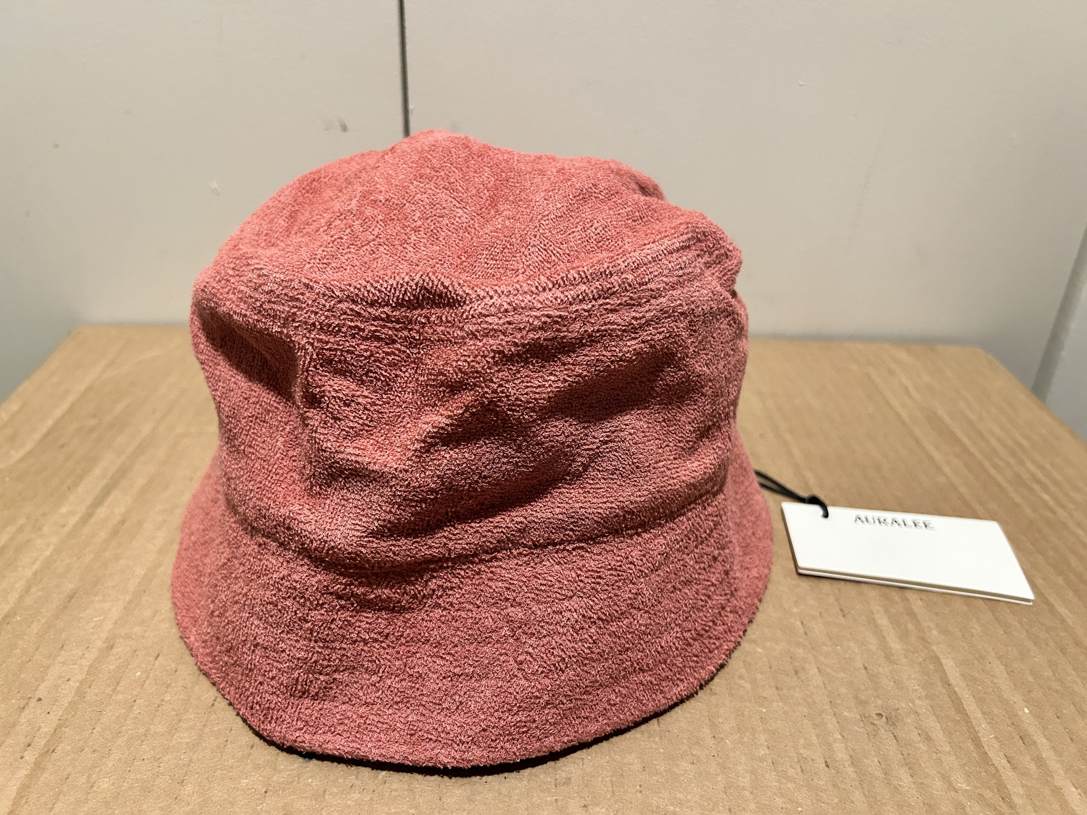 Auralee × KIJIMA TAKAYUKI Auralee ss22 Organic Terry Cloth Bucket