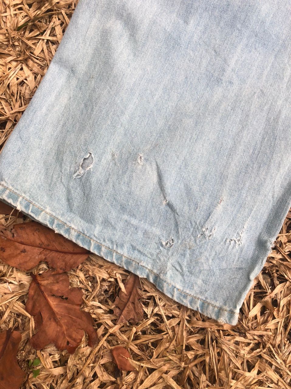 Japanese Brand Baggy jeans Size 29" - 6 Thumbnail