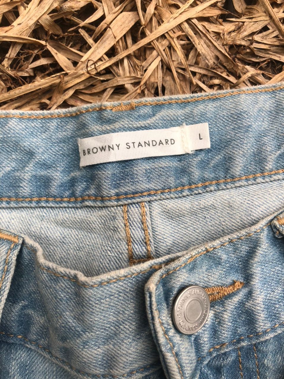 Japanese Brand Baggy jeans Size 29" - 7 Thumbnail