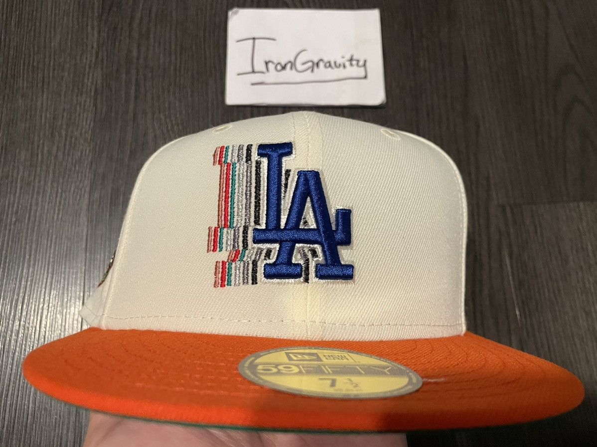 MLB × MyFitteds × New Era 7 1/2 MyFitteds Los Angeles Dodgers U-Haul Inspired Fitted Size ONE SIZE - 2 Thumbnail