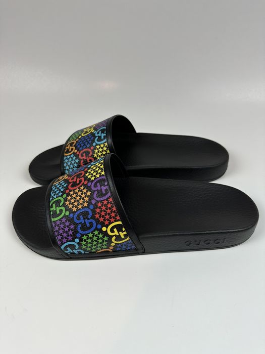 Gucci Gucci Psychedelic GG Slides Grailed