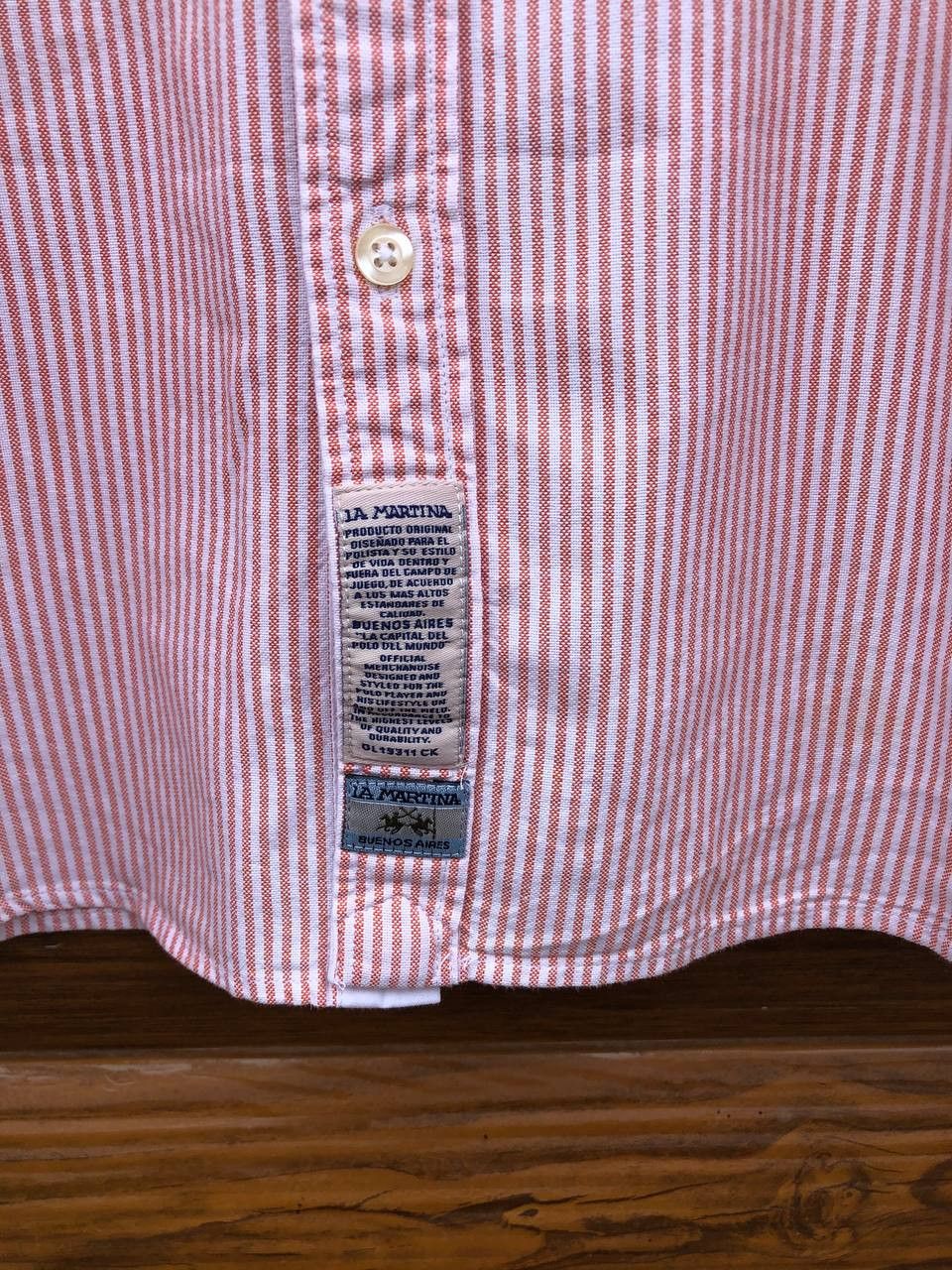Vintage Mens La Martina Long Sleeve Button Down shirt Size US XL / EU 56 / 4 - 7 Thumbnail