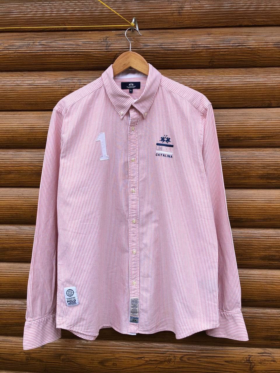 Vintage Mens La Martina Long Sleeve Button Down shirt Size US XL / EU 56 / 4 - 1 Thumbnail