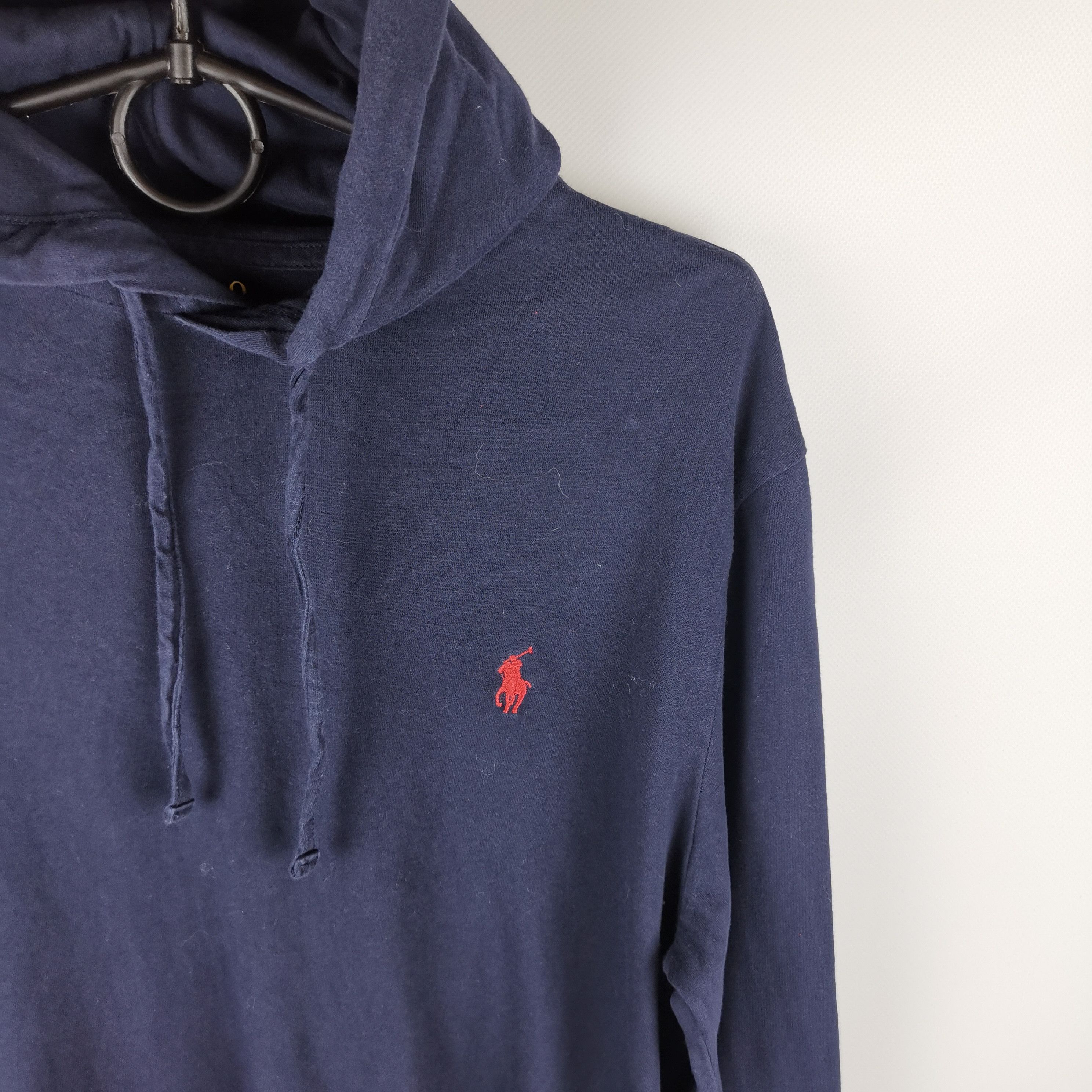 Polo Ralph Lauren Polo Ralph Lauren blue navy longsleeve hooded light logo Size US M / EU 48-50 / 2 - 3 Thumbnail