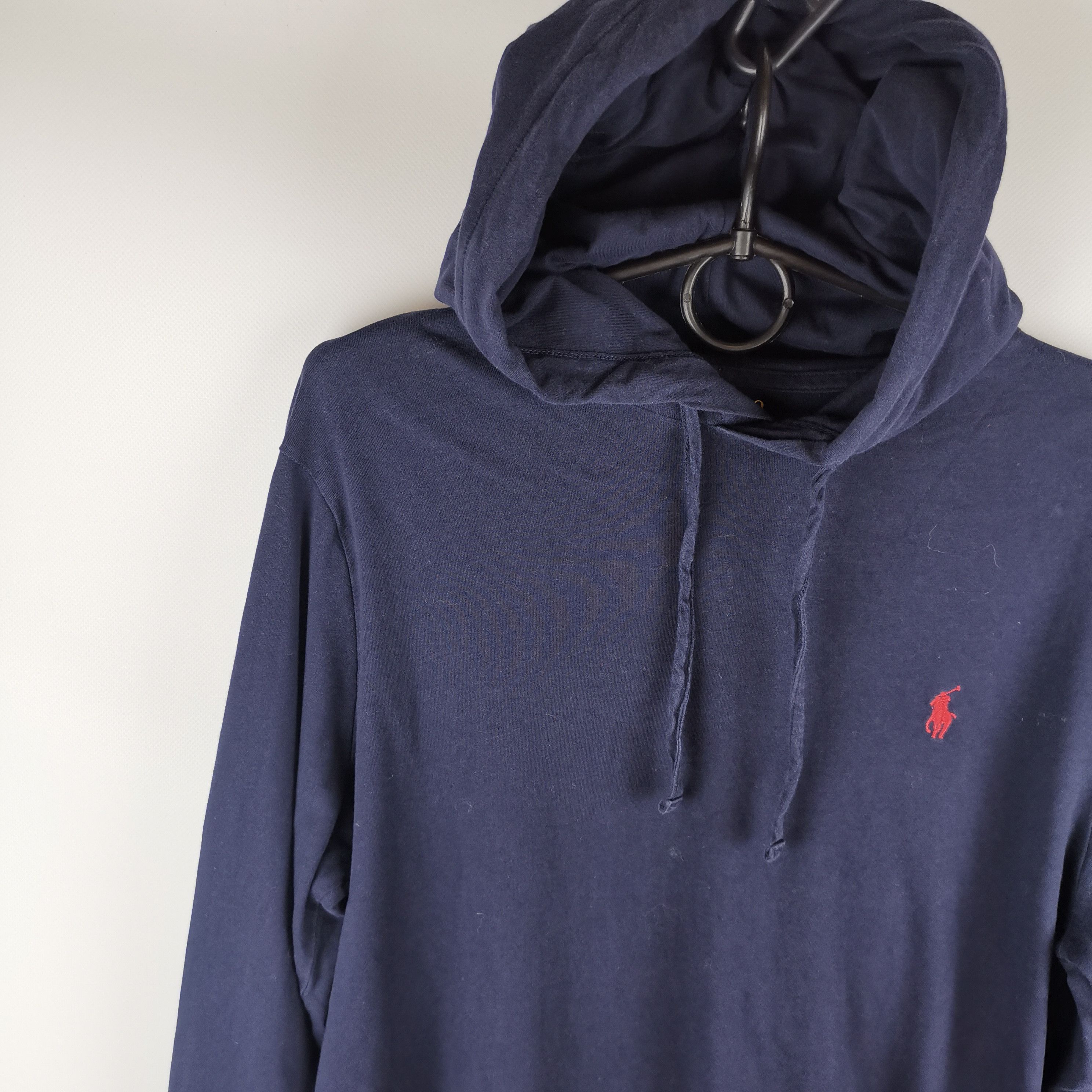 Polo Ralph Lauren Polo Ralph Lauren blue navy longsleeve hooded light logo Size US M / EU 48-50 / 2 - 4 Thumbnail