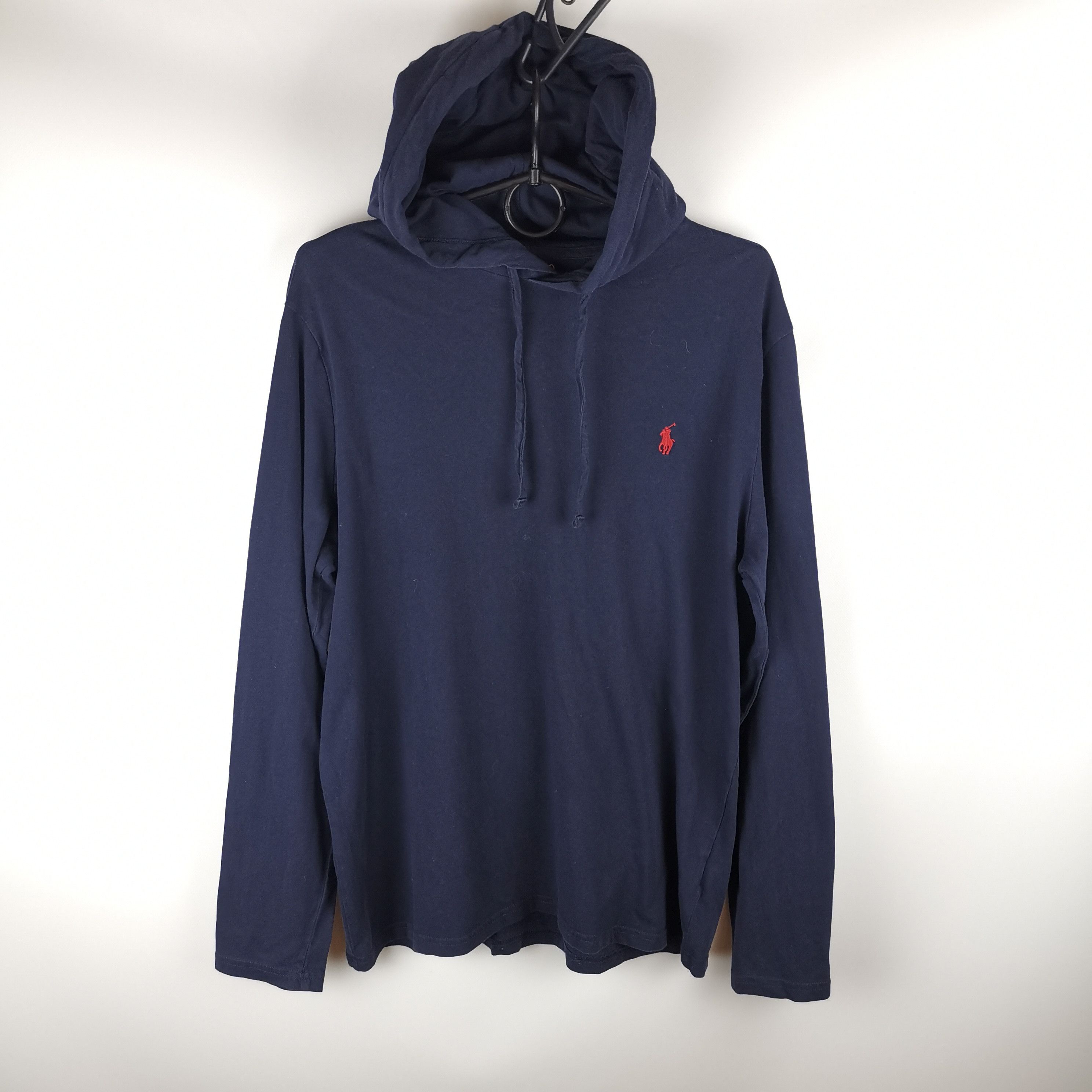 Polo Ralph Lauren Polo Ralph Lauren blue navy longsleeve hooded light logo Size US M / EU 48-50 / 2 - 1 Thumbnail