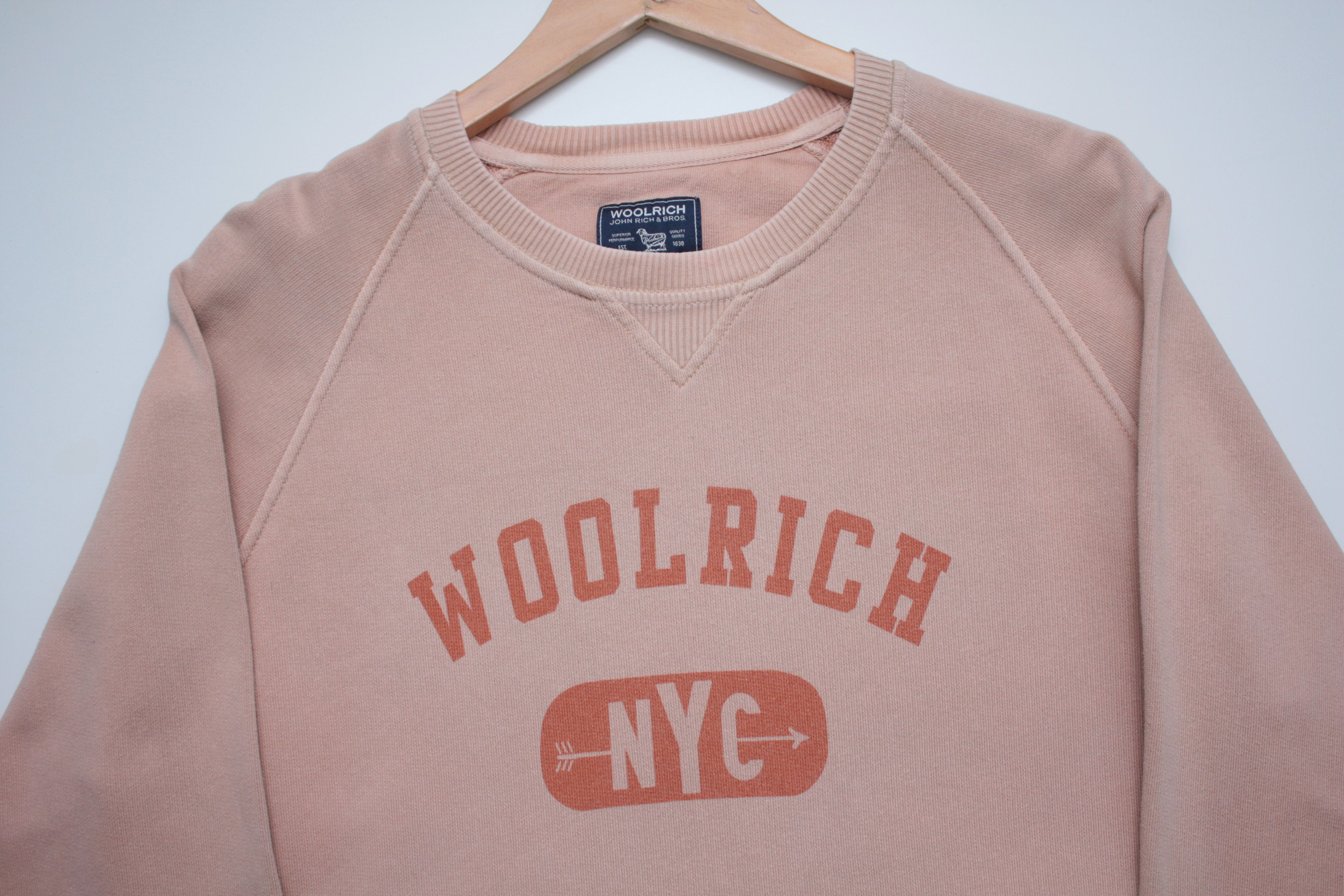 Woolrich Woolen Mills Woolrich Peachy Crew Neck Sweatshirt Medium Size US M / EU 48-50 / 2 - 2 Thumbnail