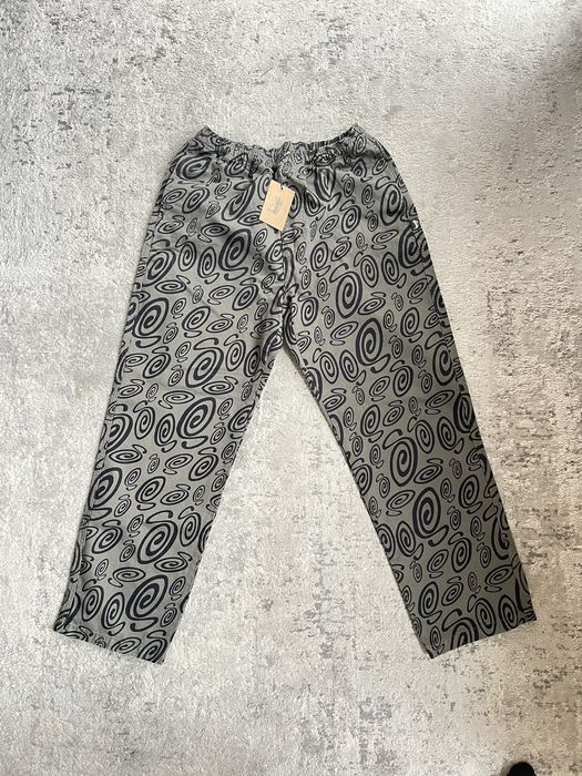 返品不可 STUSSY SWIRLY BEACH その他 - BEACH PANT S パンツ SWIRLY ...