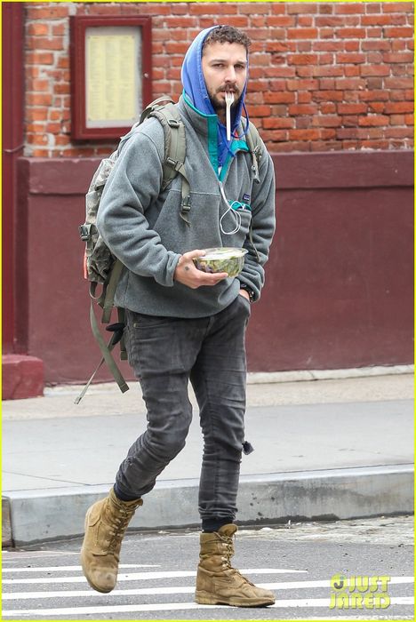 Shia labeouf store patagonia jacket