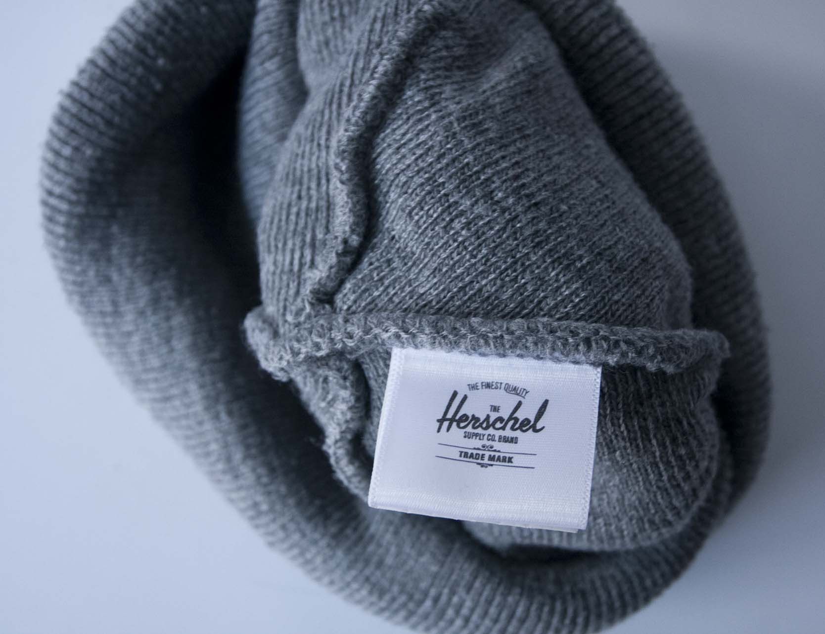 Herschel Supply Co. Herschel Supply Company Beanie Hat Winter Gray Size ONE SIZE - 2 Thumbnail