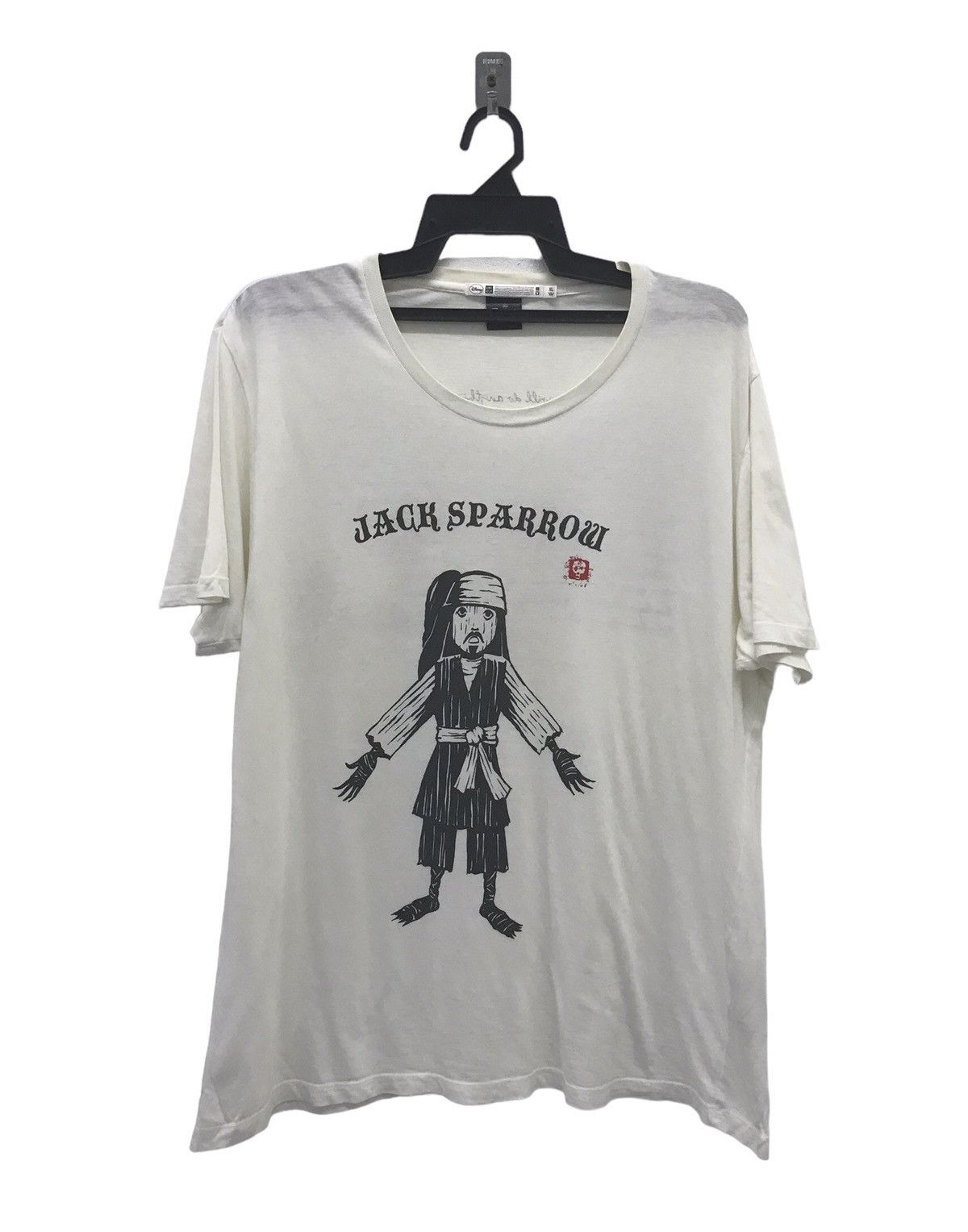 Uniqlo DISNEY UNIQLO PIRATES OF THE CARIBBEAN JACK SPARROW SHIRT | Grailed