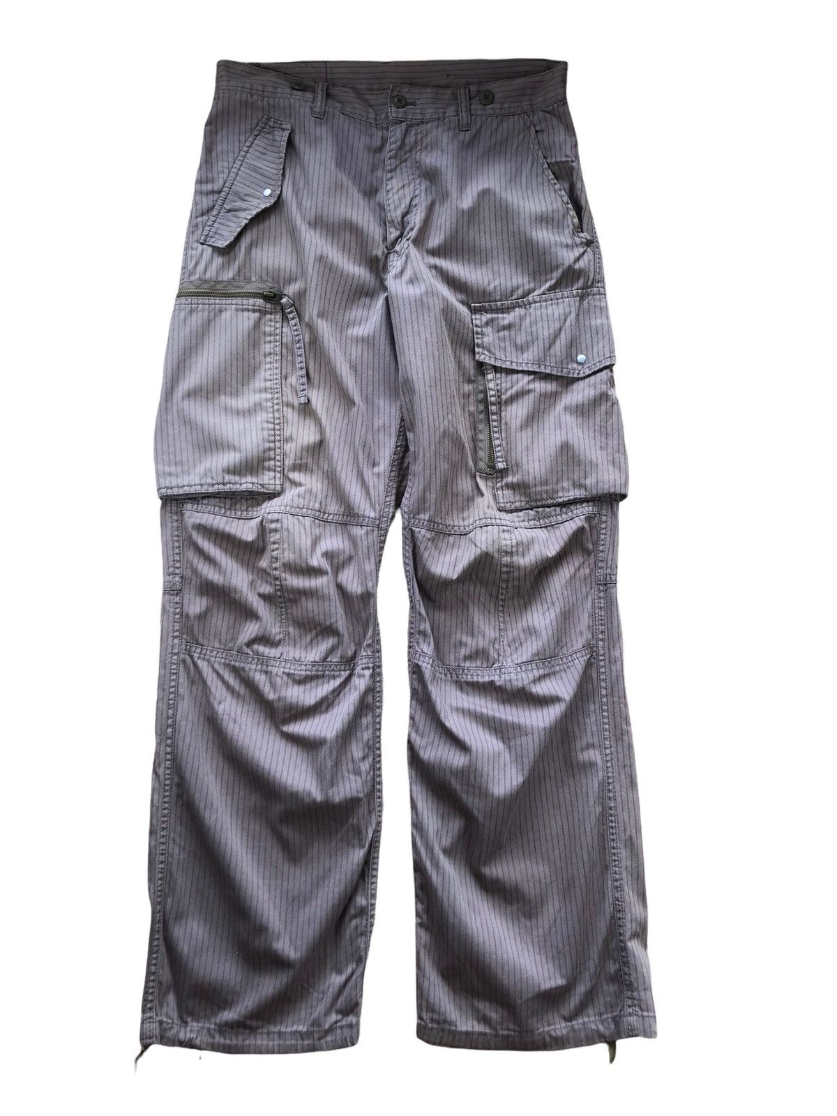 PPFM Military Style Stripe Cargo Pant