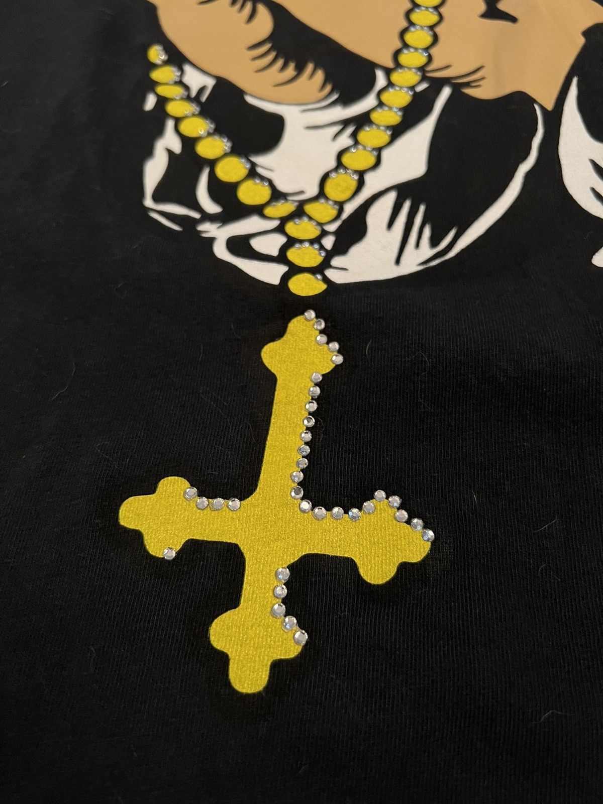 Ransom Clothing Ransom Rhinestone Sinning Tshirt Mens Large Size US L / EU 52-54 / 3 - 3 Thumbnail