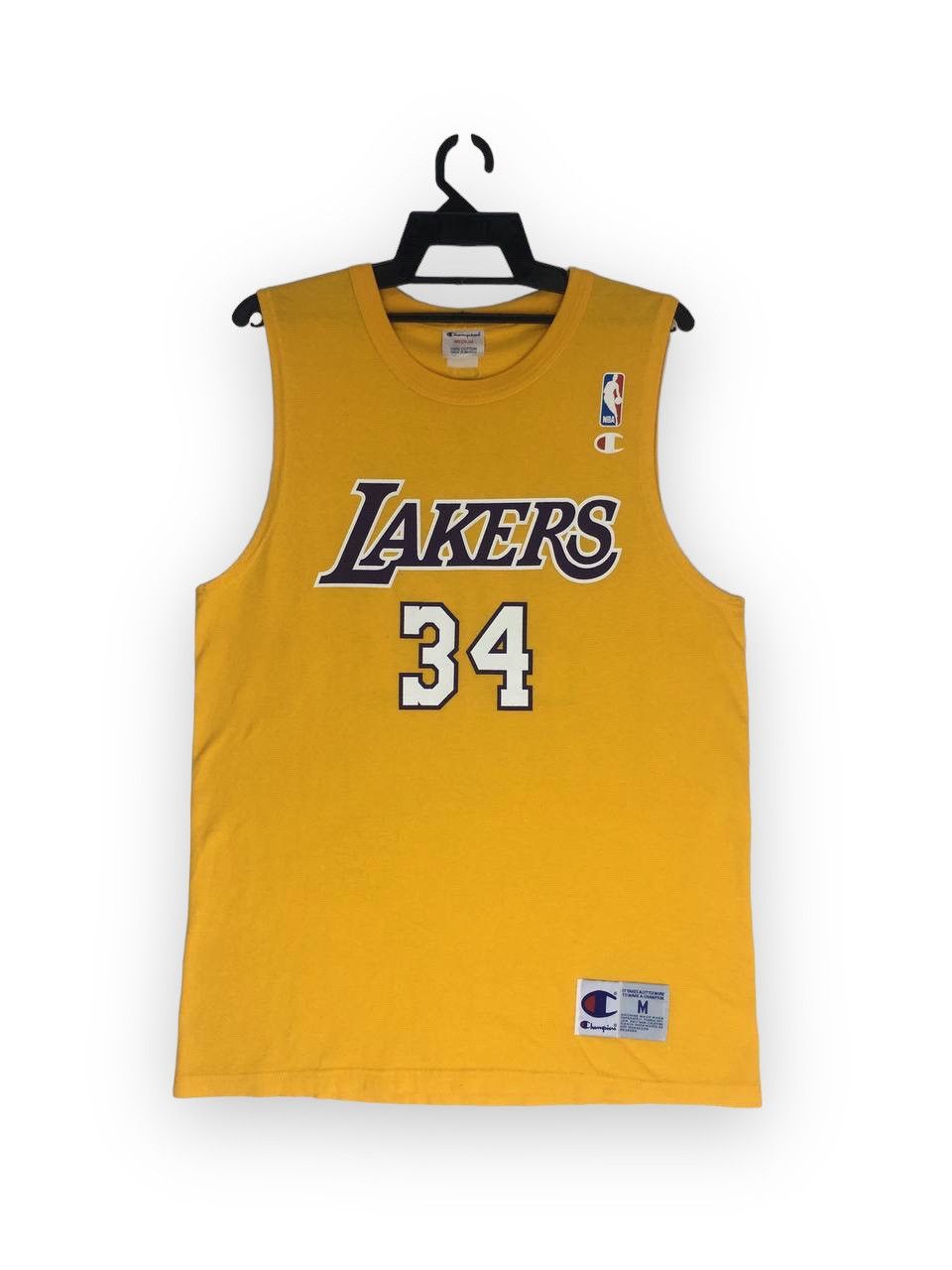 Champion Vintage rare Shaquille O'Neal lakers kobe bryant Size US M / EU 48-50 / 2 - 1 Thumbnail