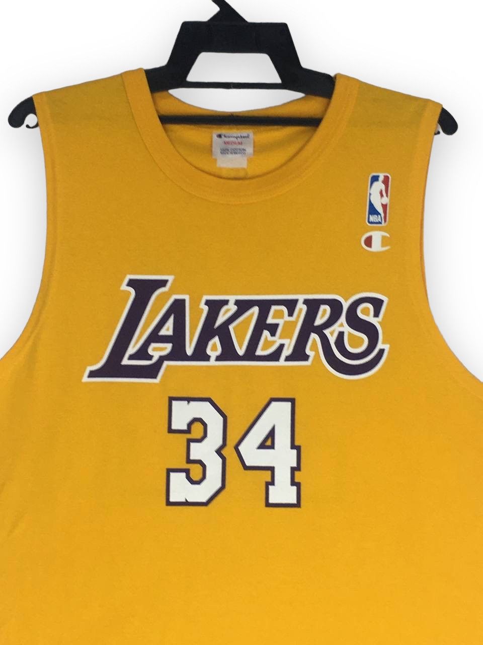Champion Vintage rare Shaquille O'Neal lakers kobe bryant Size US M / EU 48-50 / 2 - 2 Thumbnail