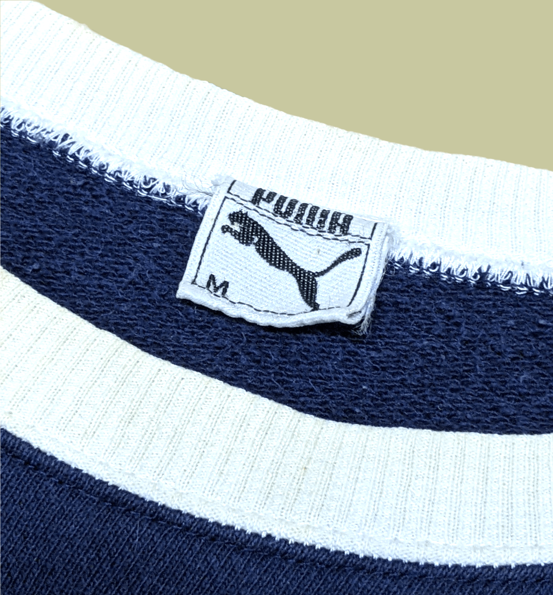 Puma × Vintage Vintage 70s / 80s Puma Tennis Blank Sweatshirt Size US M / EU 48-50 / 2 - 6 Thumbnail