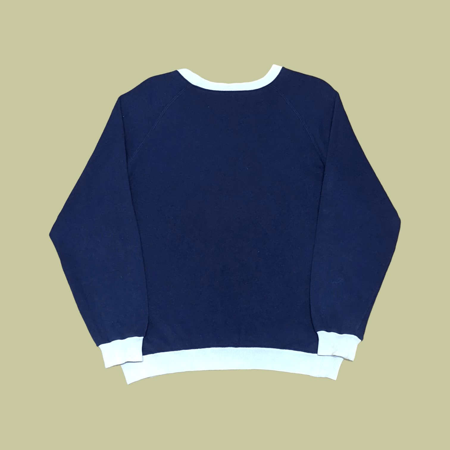 Puma × Vintage Vintage 70s / 80s Puma Tennis Blank Sweatshirt Size US M / EU 48-50 / 2 - 2 Thumbnail