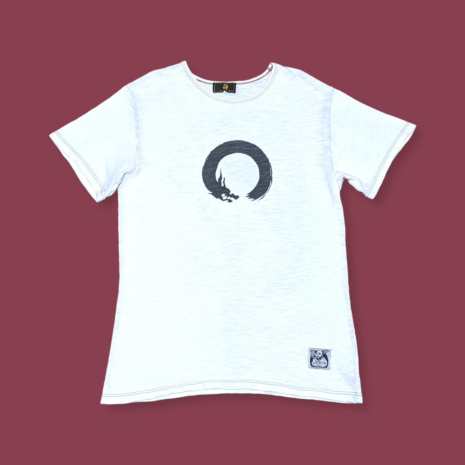 Japanese Brand × Vintage Vintage Japanese Streetwear Zen Clothing Pheonix Art T shirt Size US L / EU 52-54 / 3 - 2 Thumbnail