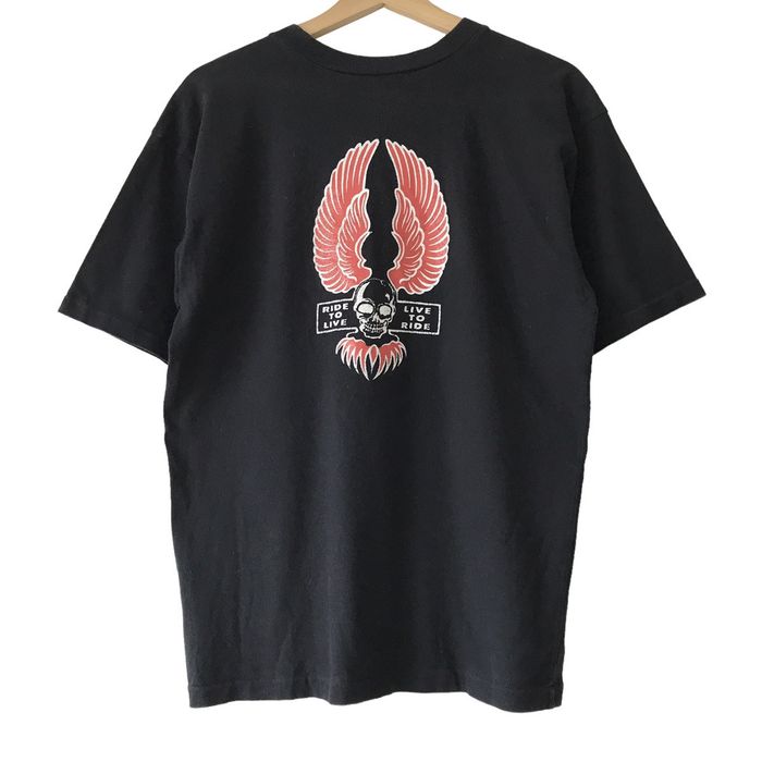 Tenderloin Tenderloin Japan Vintage Ride To Live Skull Tee Grailed