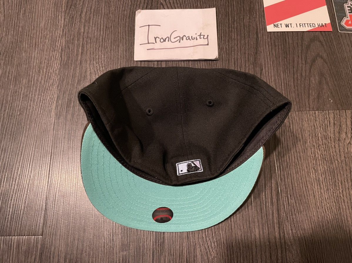 Capsule × MLB × New Era 7 3/4 Capsule Hats Arizona Diamondback Script Vintage Fitted Size ONE SIZE - 5 Thumbnail