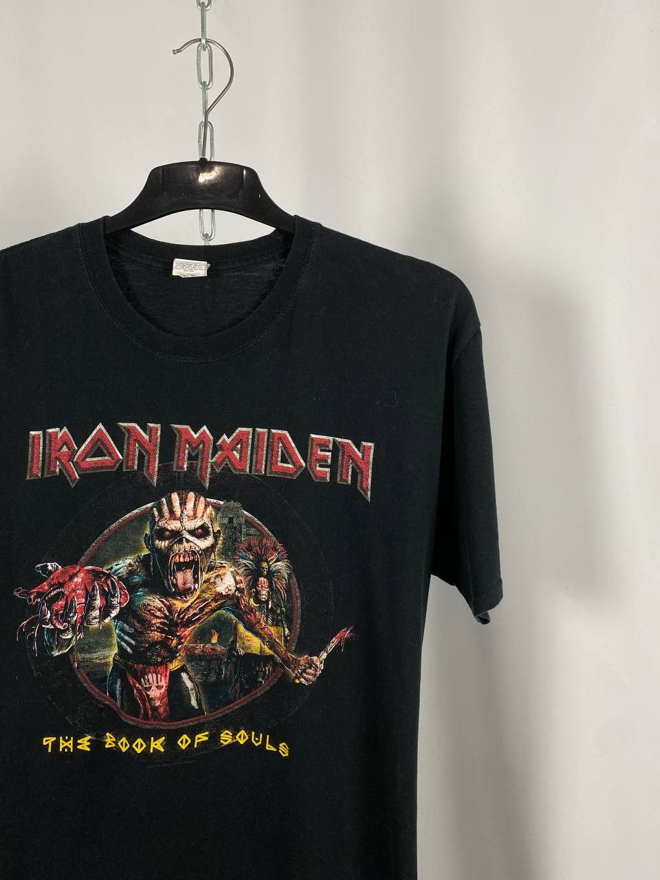 Band Tees Iron Maiden vintage T-shirts big logo rock tee size XL Size US XL / EU 56 / 4 - 2 Thumbnail