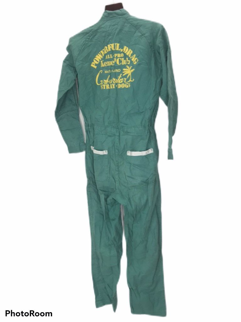 Sports Specialties × Vintage × Yamaha Vintage yamaha mechanic powerful drag jumpsuit coverall Size US 32 / EU 48 - 1 Thumbnail