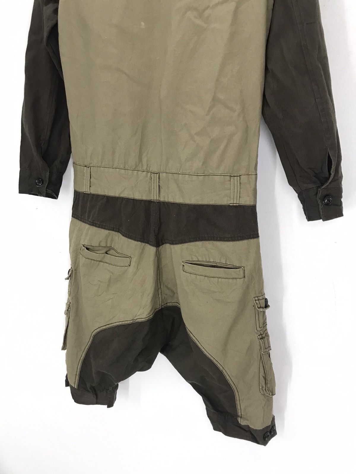 Designer × Japanese Brand Three cool multicolor jumpsuit cargo shorts reconstruct Size US 32 / EU 48 - 11 Thumbnail
