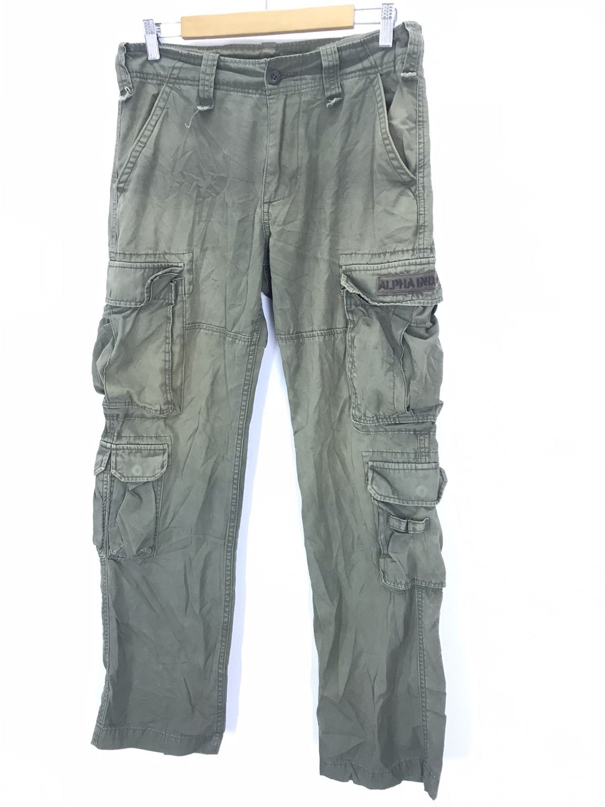 Alpha Industries Vtg Alpha industries 9 pocket tactical cargo pants military Size US 33 - 1 Thumbnail
