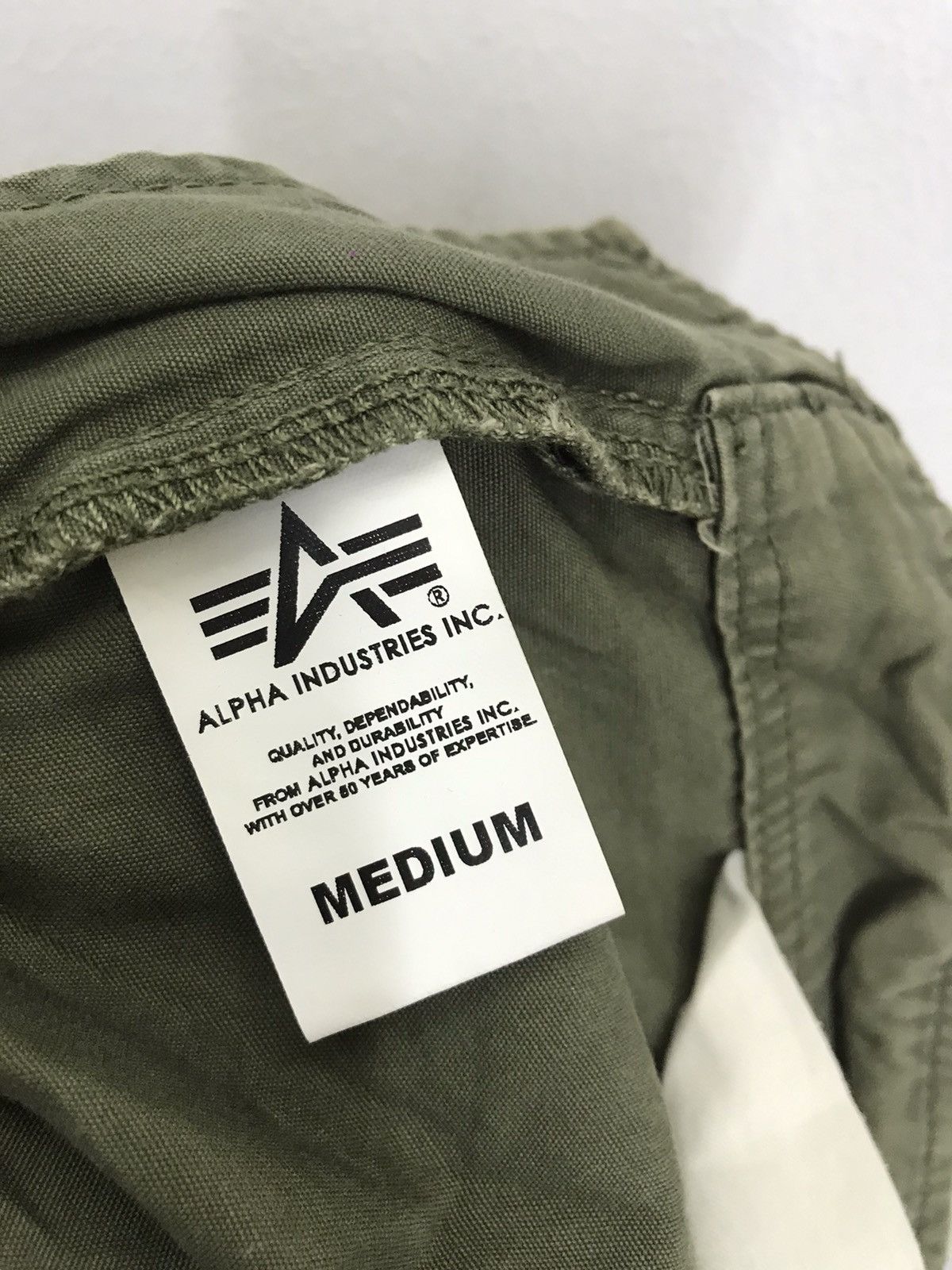 Alpha Industries Vtg Alpha industries 9 pocket tactical cargo pants military Size US 33 - 9 Thumbnail
