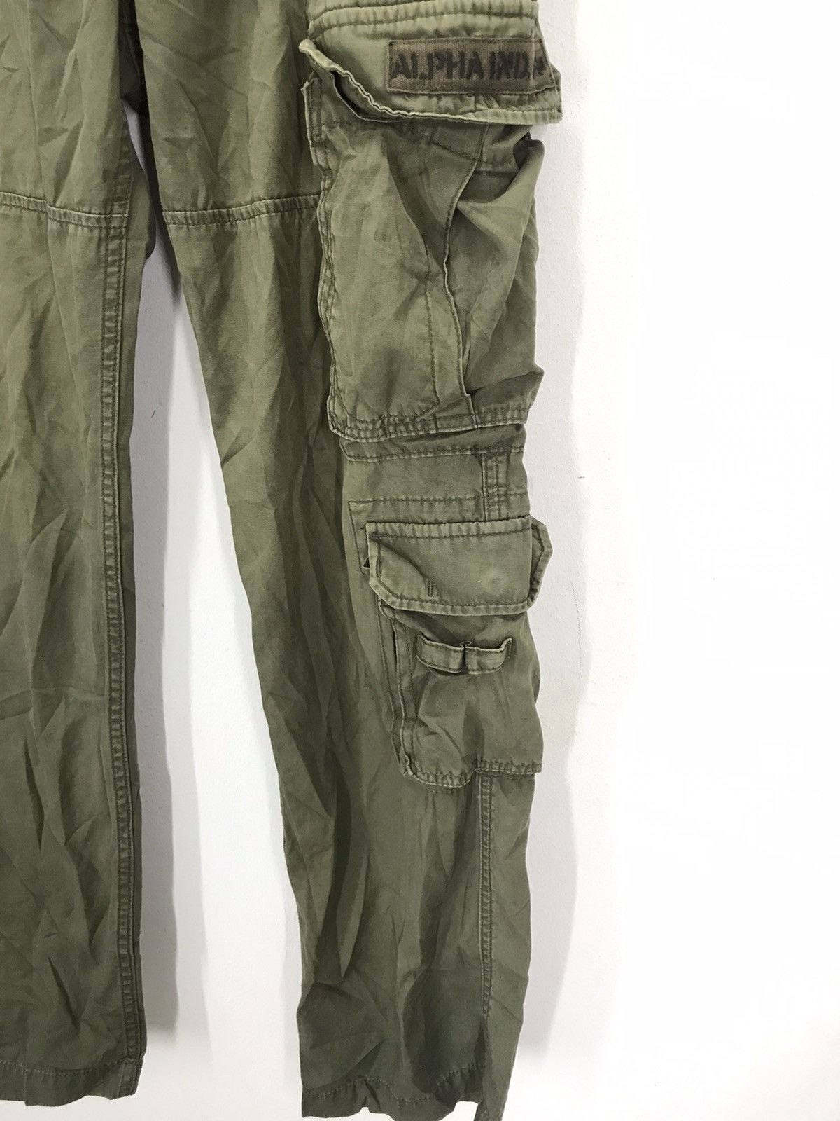 Alpha Industries Vtg Alpha industries 9 pocket tactical cargo pants military Size US 33 - 2 Thumbnail