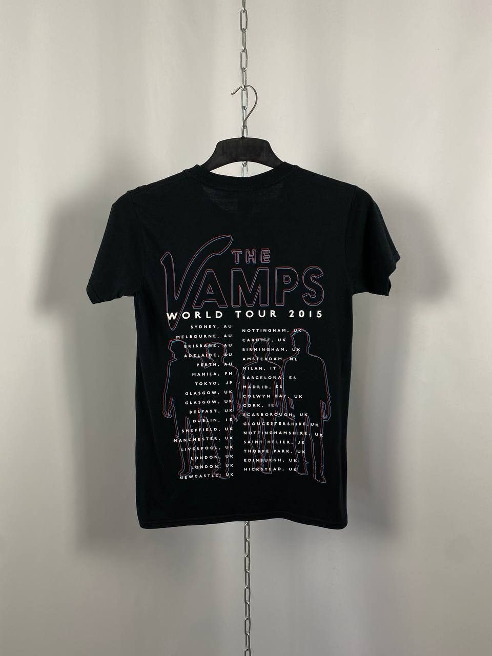 Band Tees × Vintage The Vamps vintage rock band tee big logo T-shirts size S Size US S / EU 44-46 / 1 - 6 Thumbnail