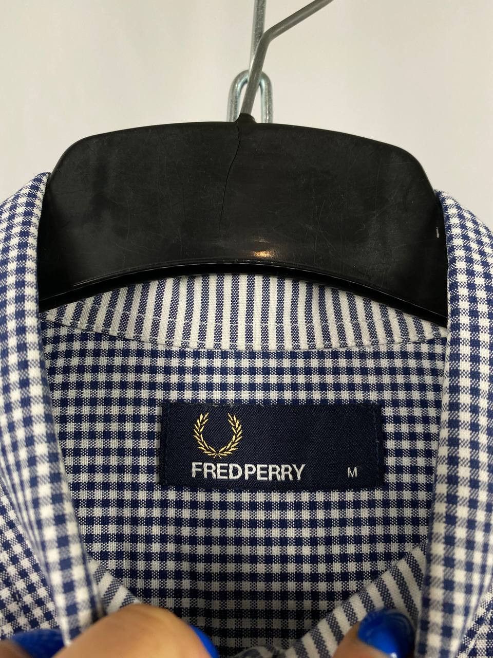 Fred Perry Fred Perry shirts long sleeve blue size M Size US M / EU 48-50 / 2 - 3 Thumbnail