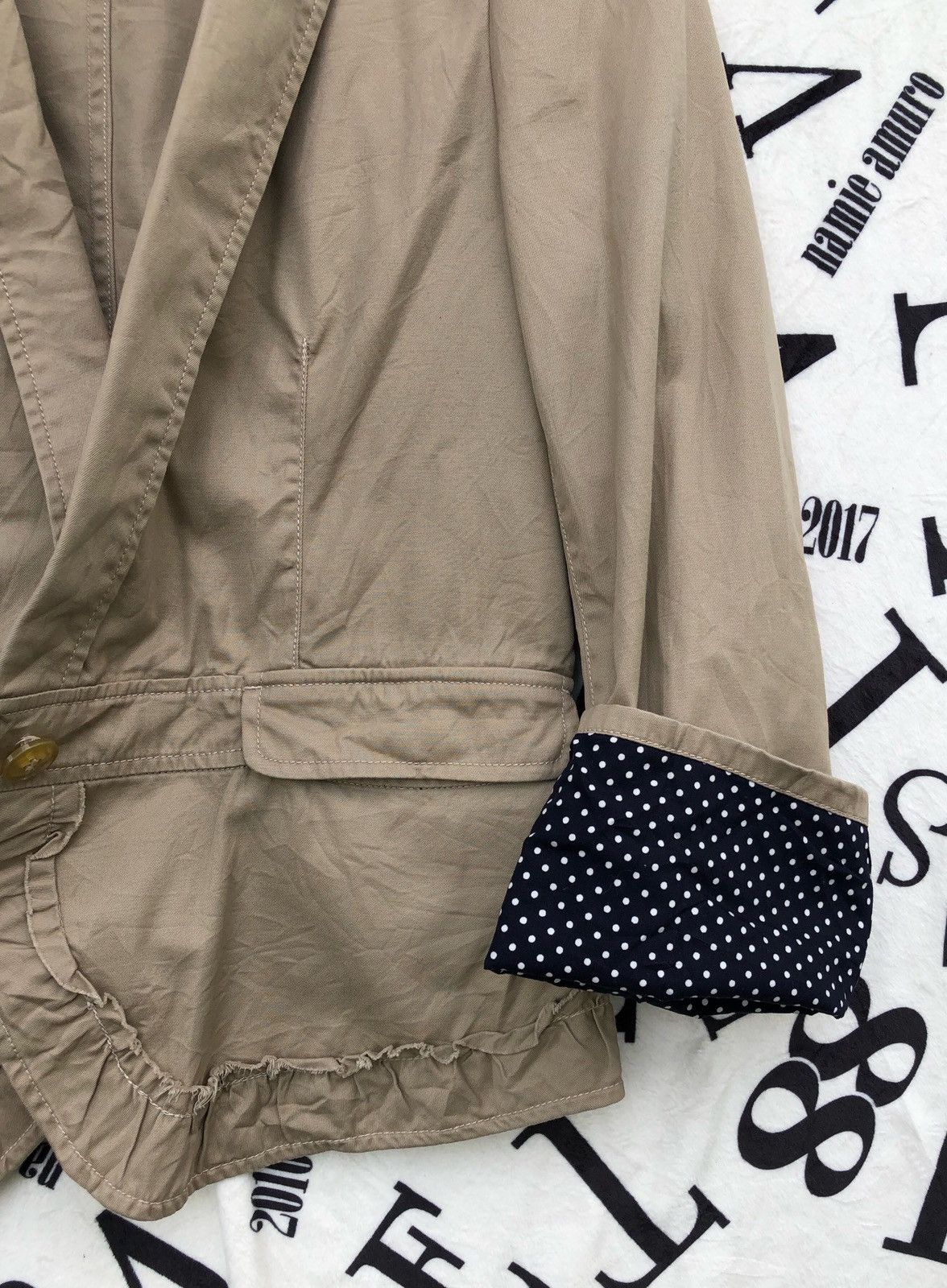 Frapbois 🔥Vintage Issey Miyake Frapbois Blazer Style For Women Size S / US 4 / IT 40 - 13 Thumbnail