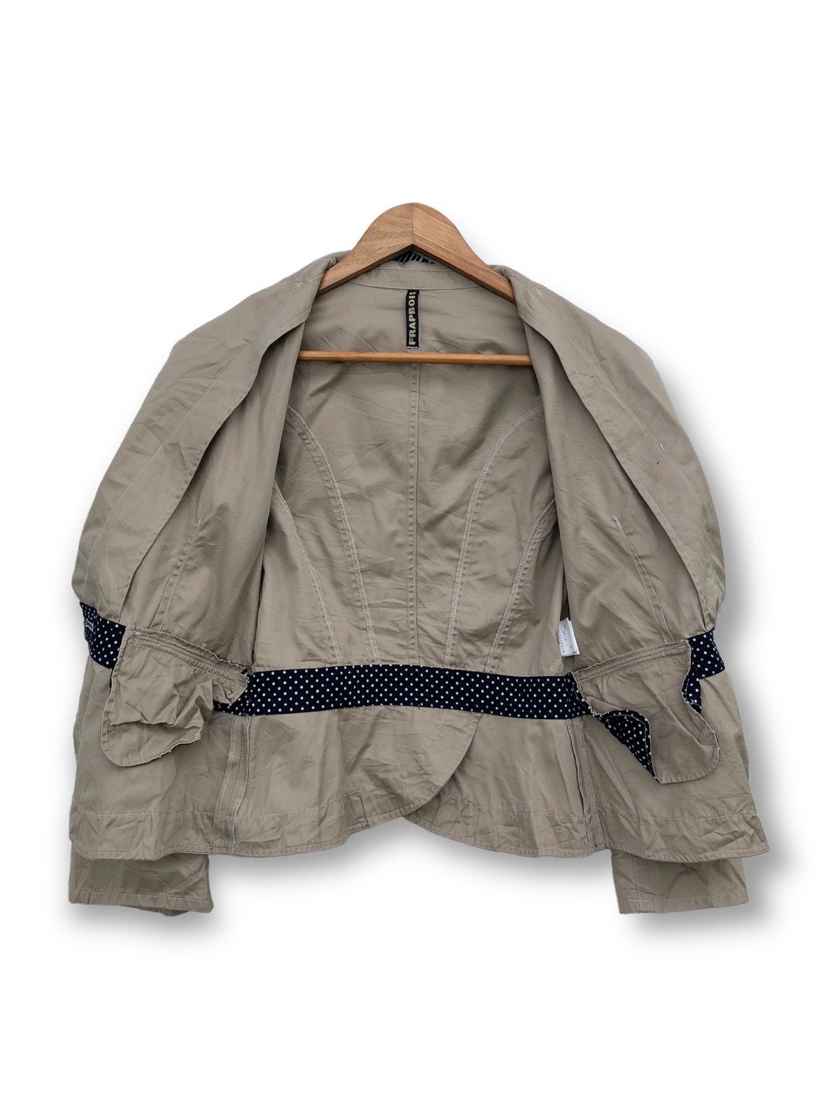 Frapbois 🔥Vintage Issey Miyake Frapbois Blazer Style For Women Size S / US 4 / IT 40 - 4 Thumbnail