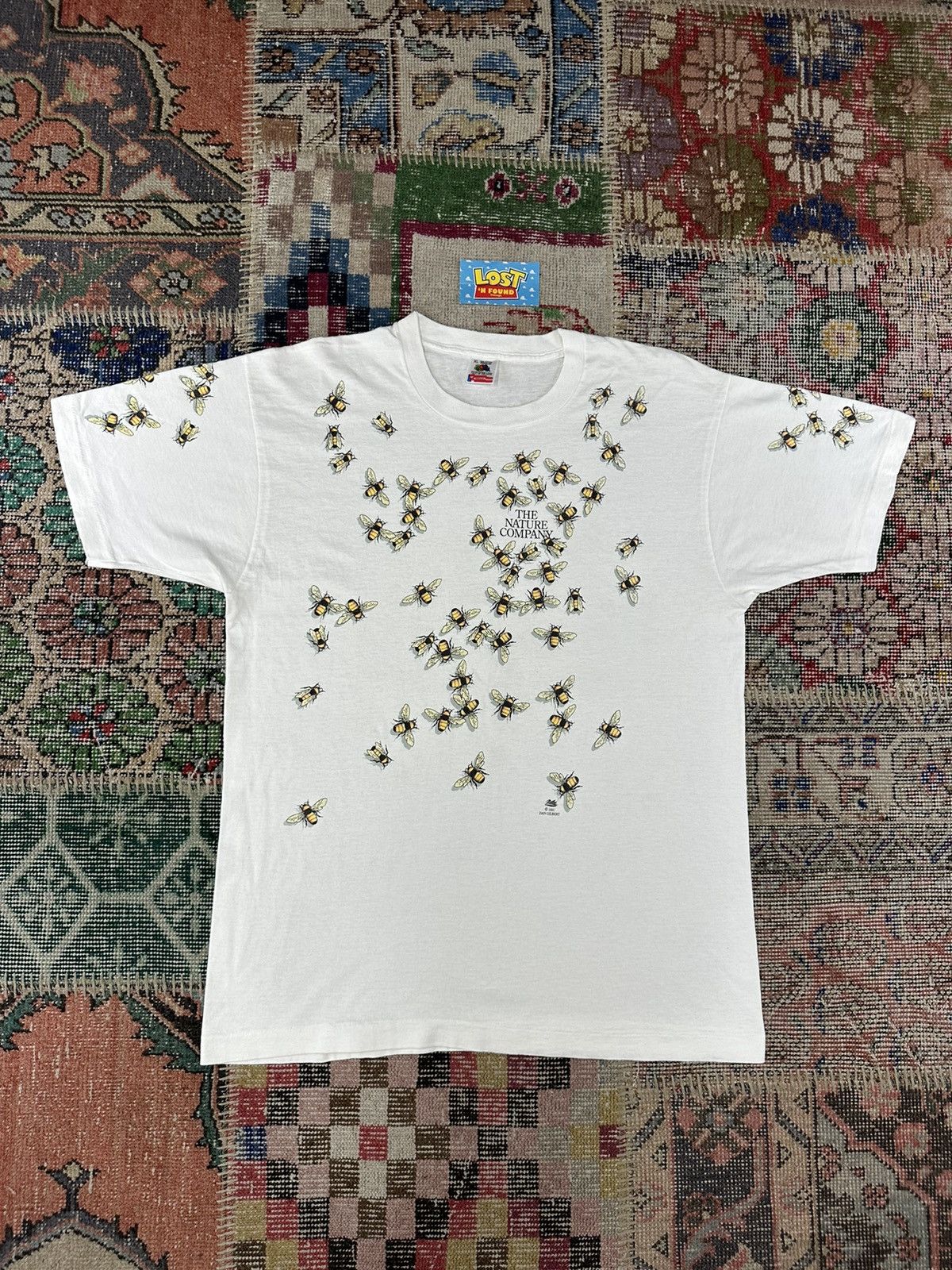 90's Dan Gilbert Art S/S Tee “Bees” - Tシャツ/カットソー(半袖/袖なし)