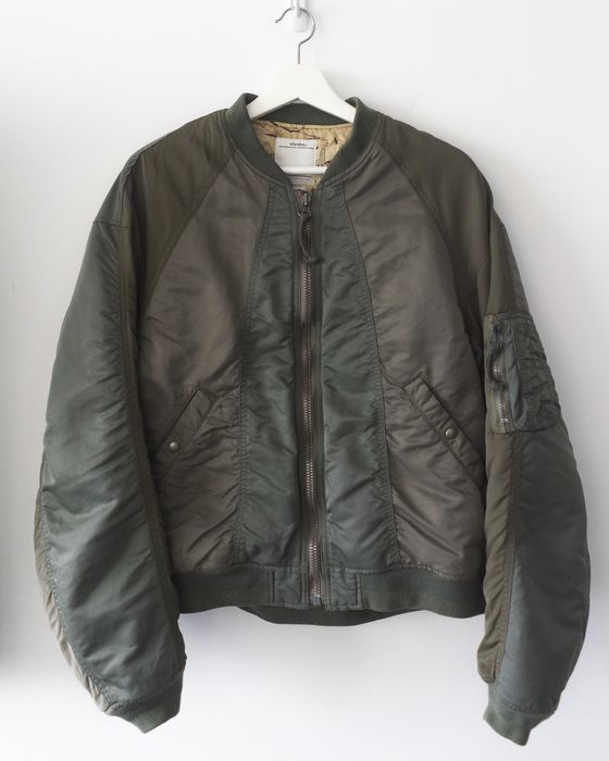 Visvim 22AW Spot Thorson MA1 Bomber Jacket (2) | Grailed