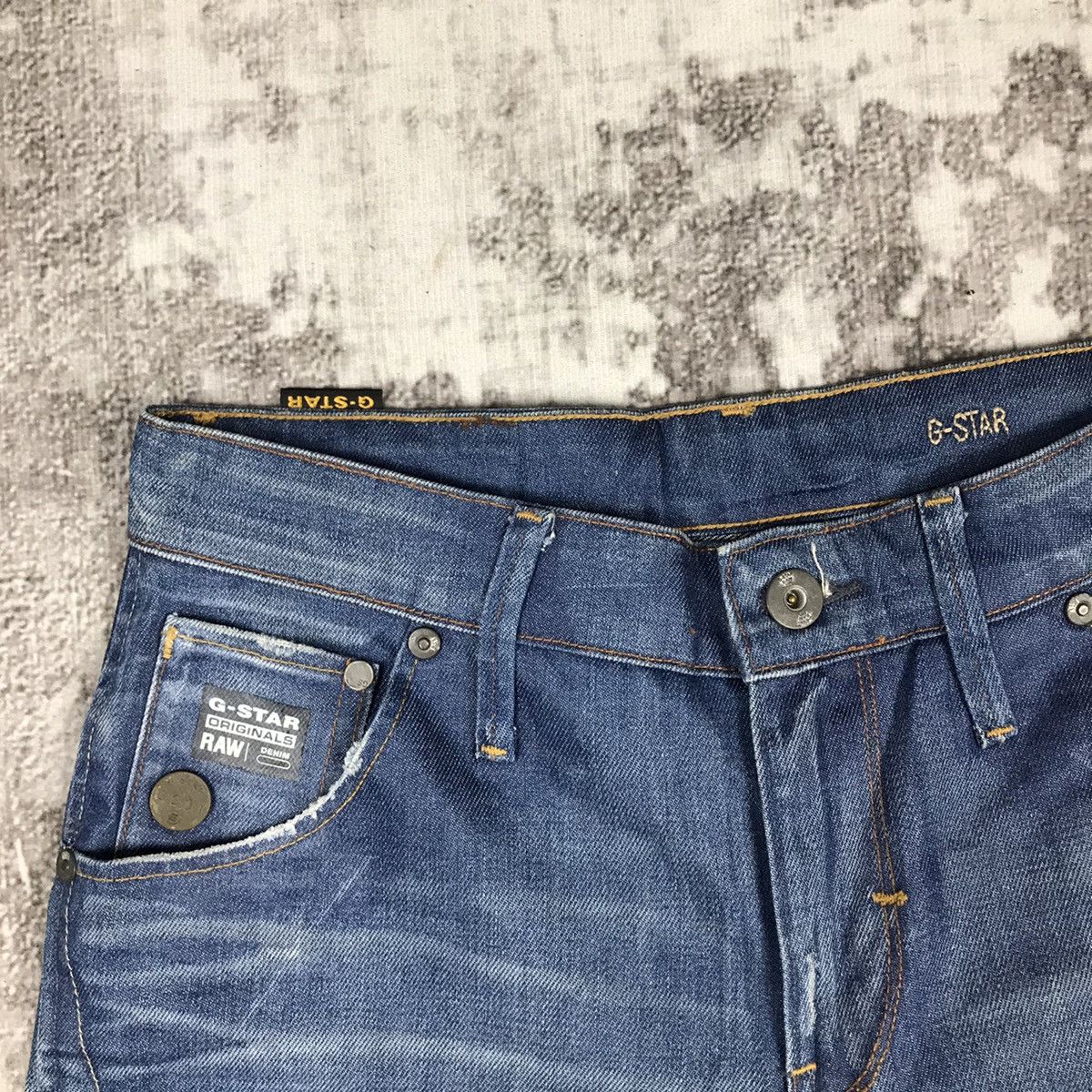 G-Star G-Star Raw Biker Jeans Monkey Style Denim Jeans Size US 30 / EU 46 - 10 Thumbnail