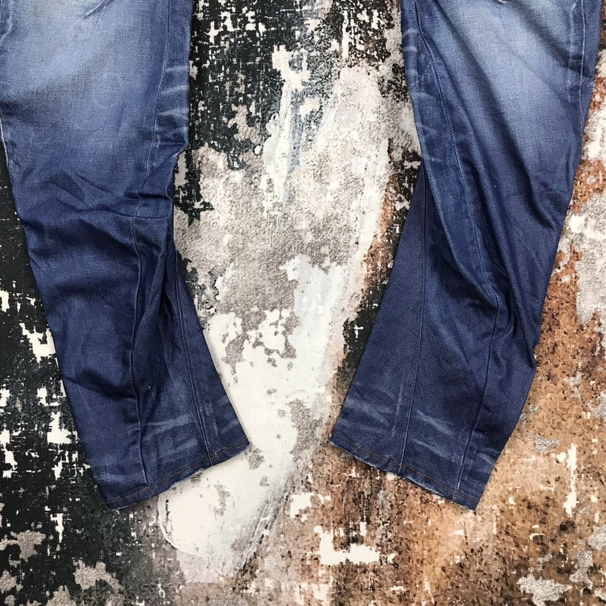 G-Star G-Star Raw Biker Jeans Monkey Style Denim Jeans Size US 30 / EU 46 - 12 Thumbnail