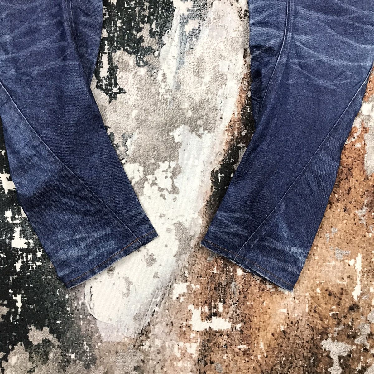 G-Star G-Star Raw Biker Jeans Monkey Style Denim Jeans Size US 30 / EU 46 - 6 Thumbnail