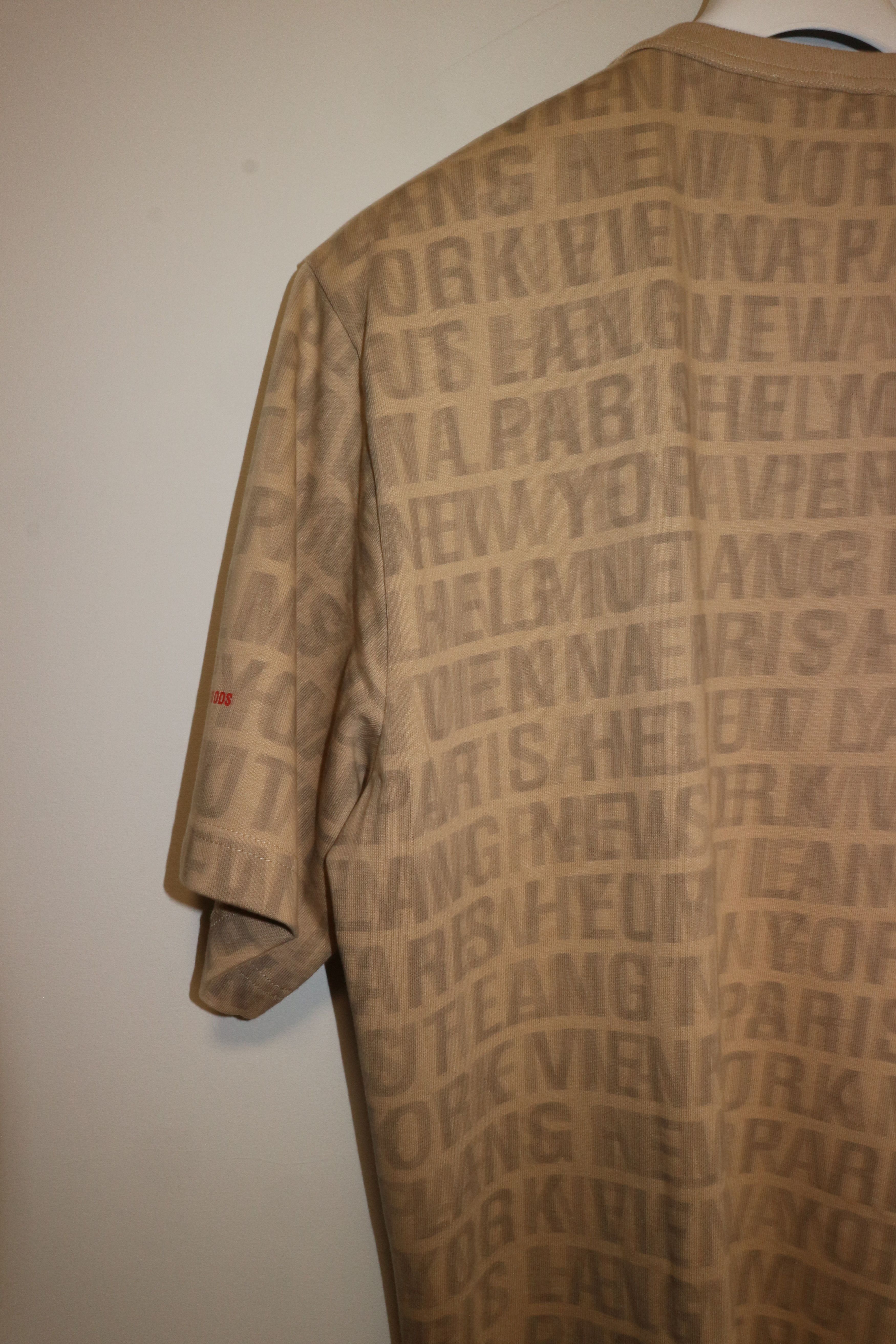 Helmut Lang All over print t-shirt Size US XXL / EU 58 / 5 - 8 Thumbnail