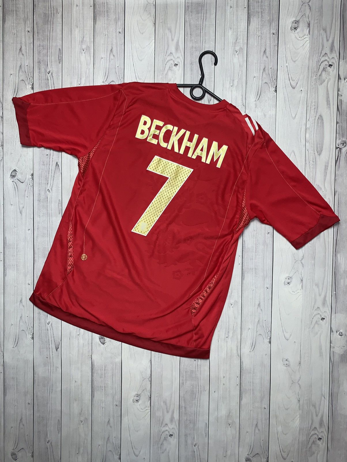 Vintage England soccer jersey Umbro Beckham size L
