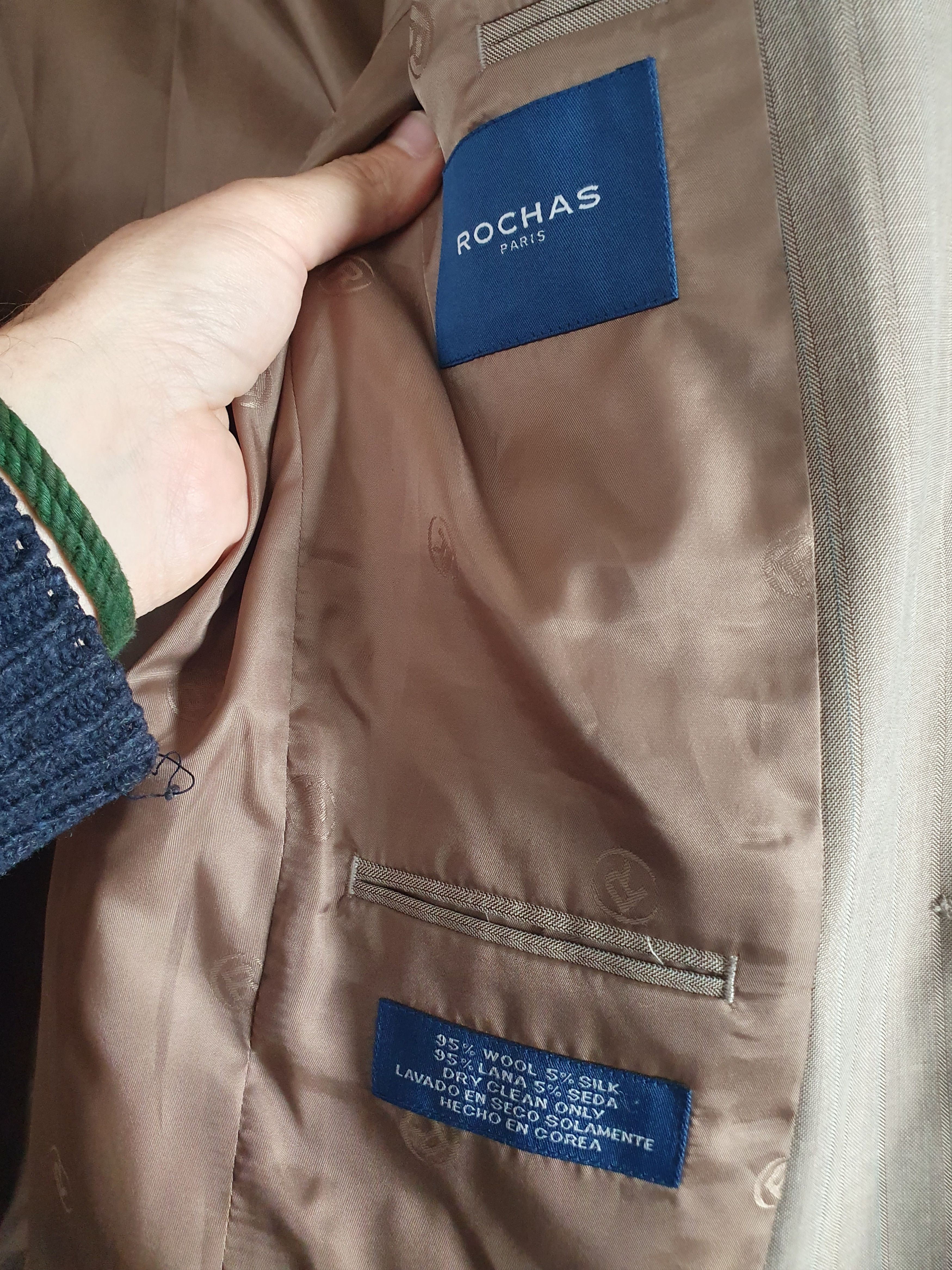 Other Rochas Paris Styled in France wool blazer,sz L Size US L / EU 52-54 / 3 - 11 Thumbnail